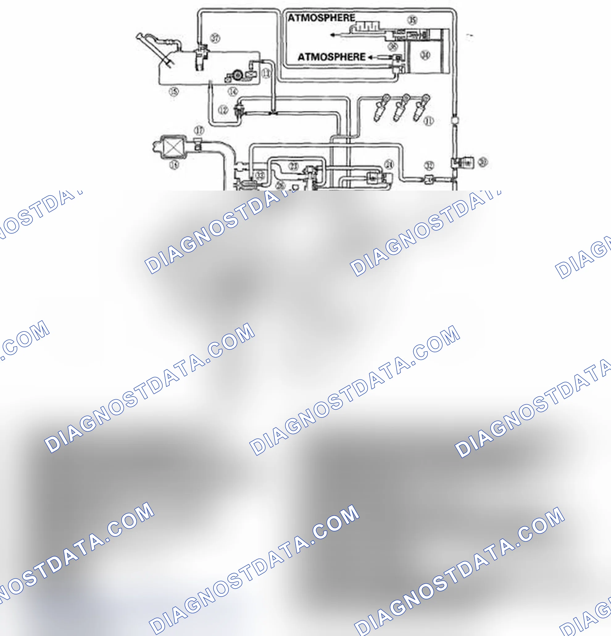 Scheme 11: Fuel and Emissions System Diagram