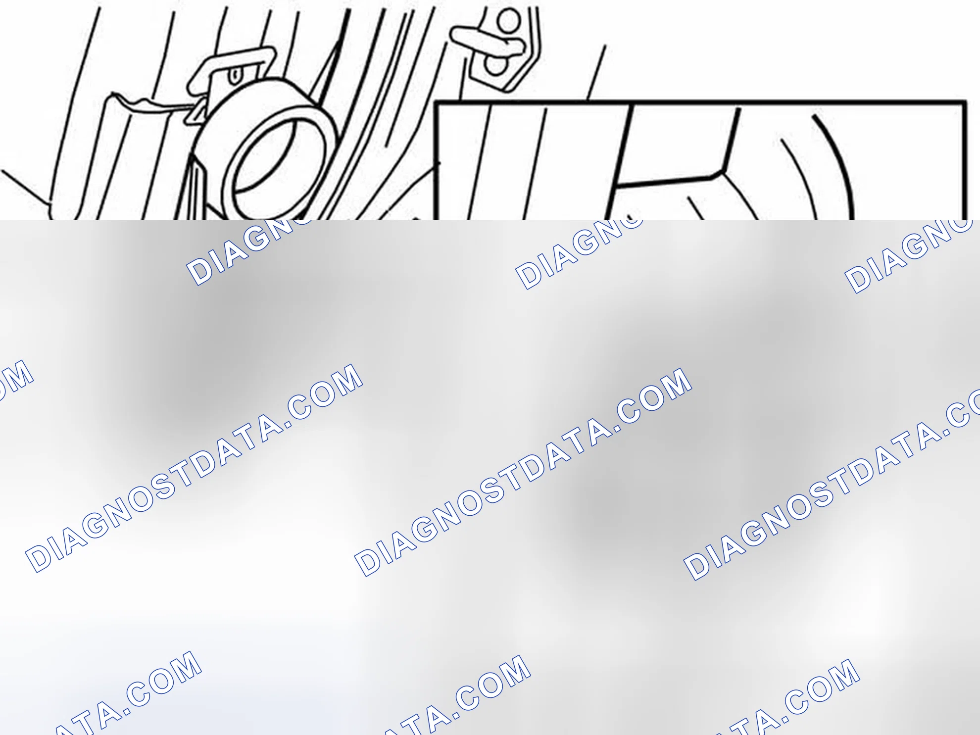 Scheme 397: Removing rear end mountings (second row)