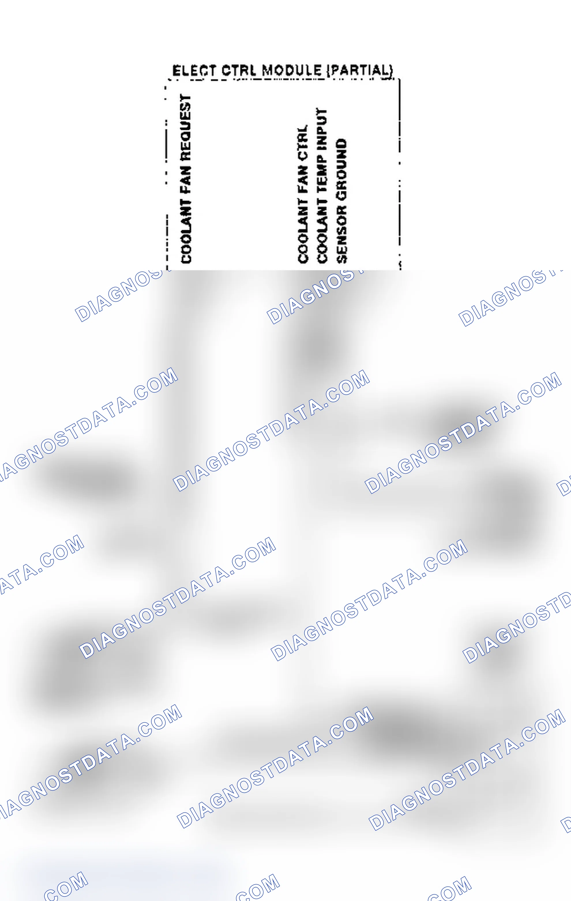 Scheme 5: Cooling Fan Circuit Wiring Diagram (Lumina APV, Trans Sport & Silhouette)