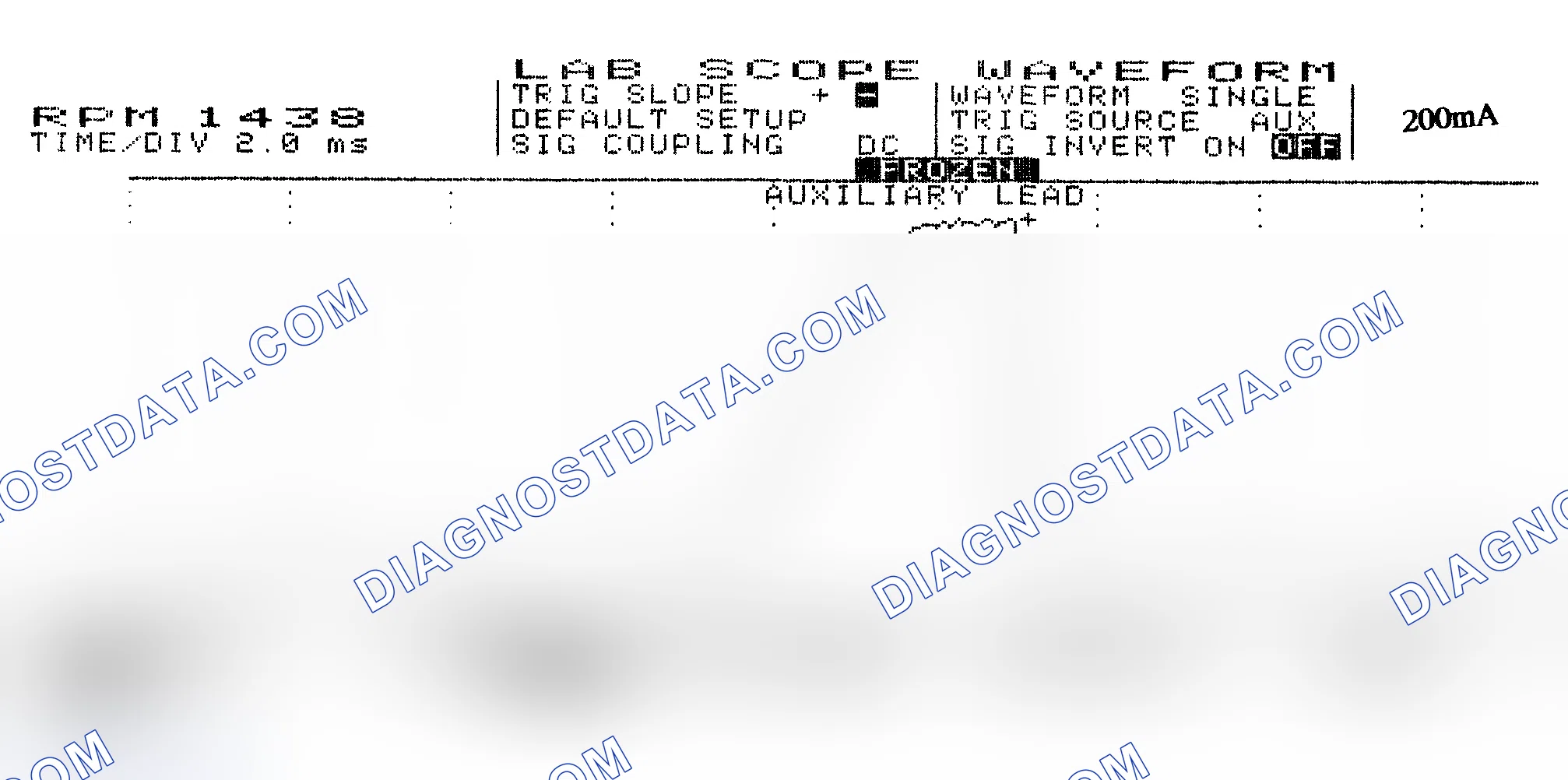 Scheme 15: Single Injector w/Normal Current Flow - Current Pattern
