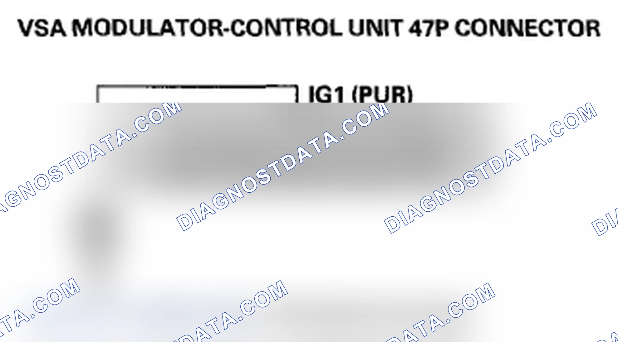 Scheme 65: ABS indicator, brake system indicator, and VSA indicator do not go off