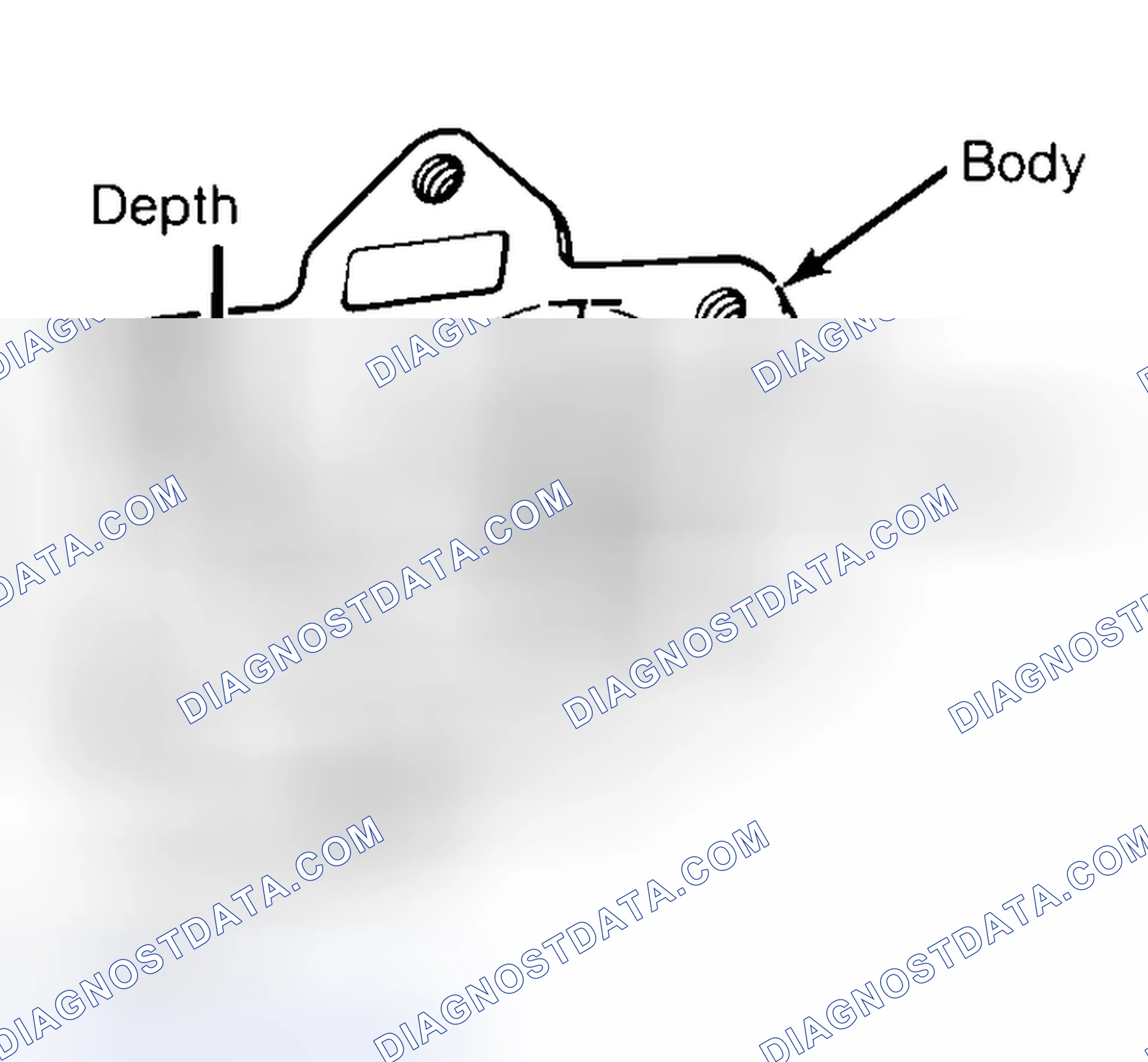 Scheme 35: Measuring Oil Pump Gear Cavity
