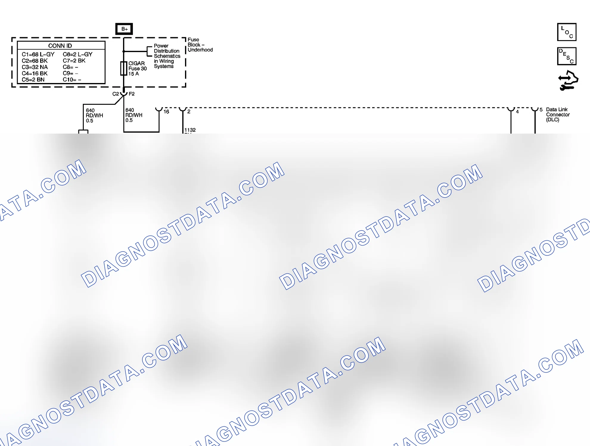 Scheme 3: Data Link Connector (DLC) Schematics