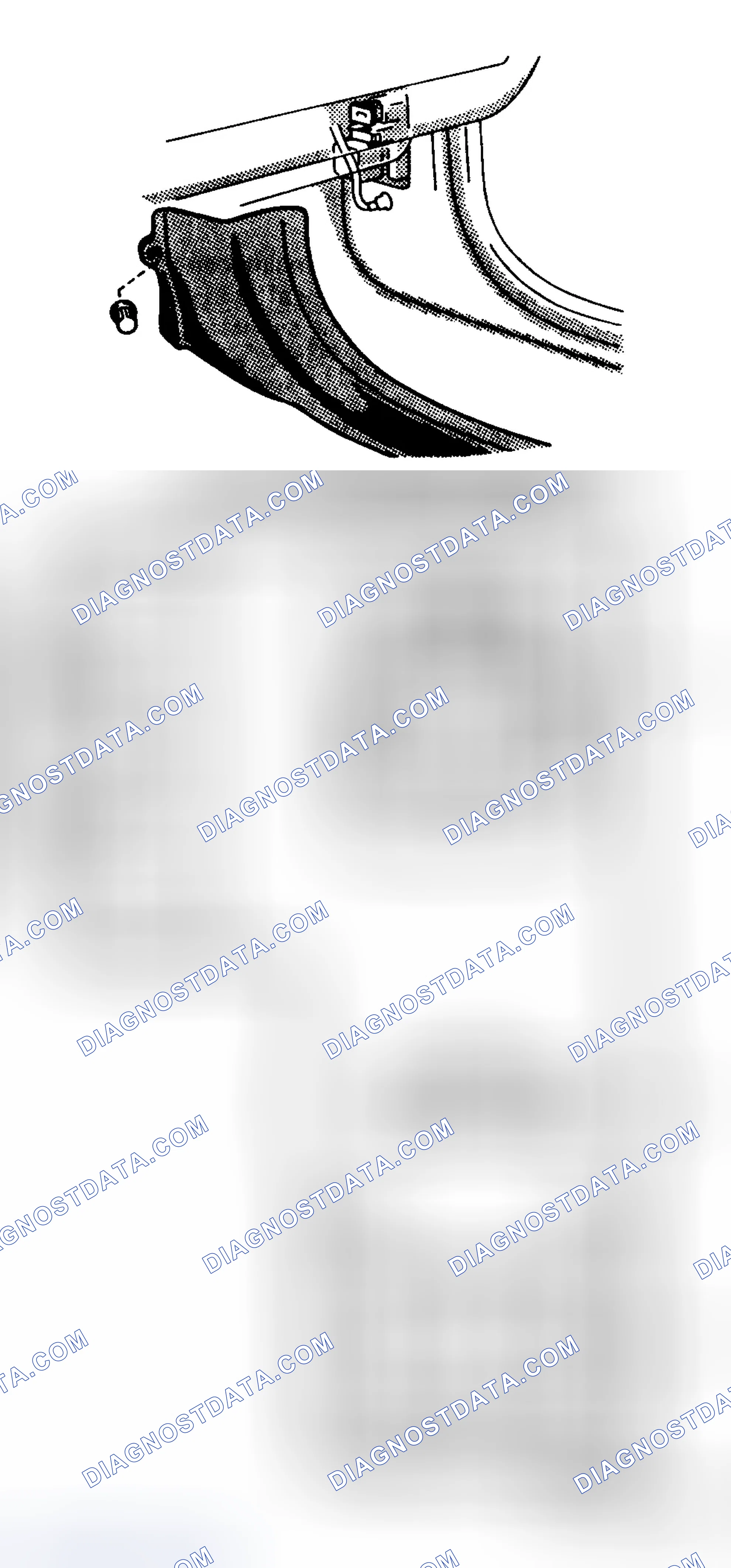 Scheme 1: RIGHT PASSENGER COMPARTMENT FUSE PANEL ID (1992)