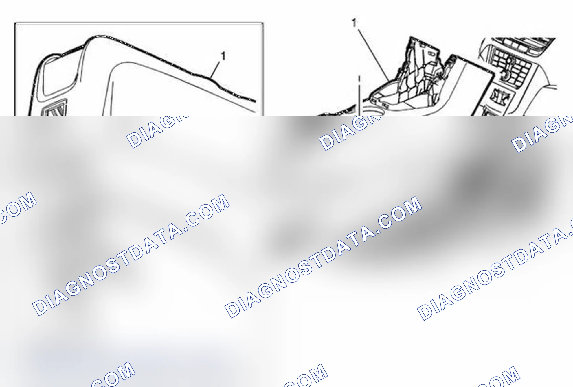 Scheme 130: Front Floor Console Bracket Replacement (Encore)