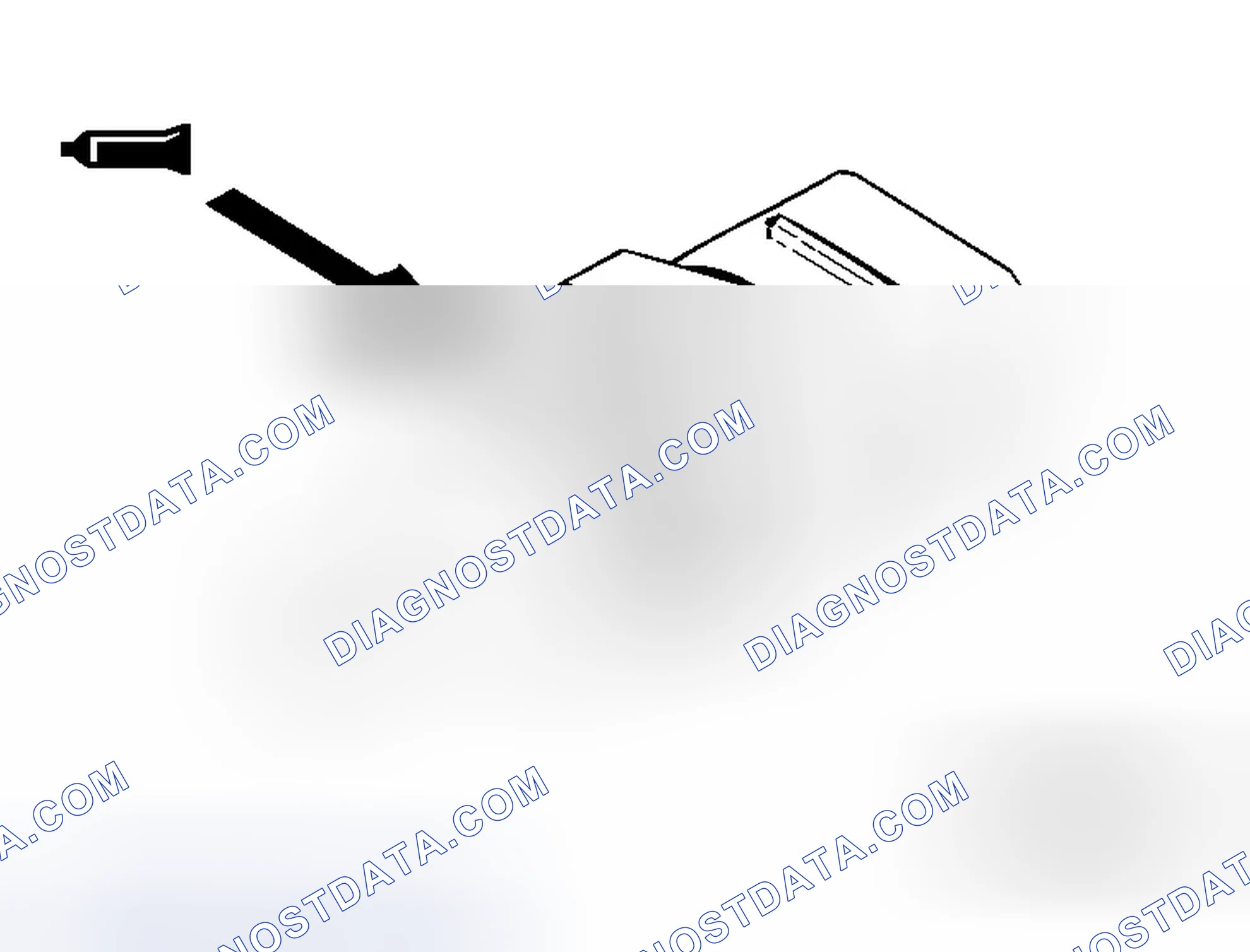 Scheme 426: >> D << SEALANT APPLICATION TO ENGINE COOLANT TEMPERATURE SENSOR