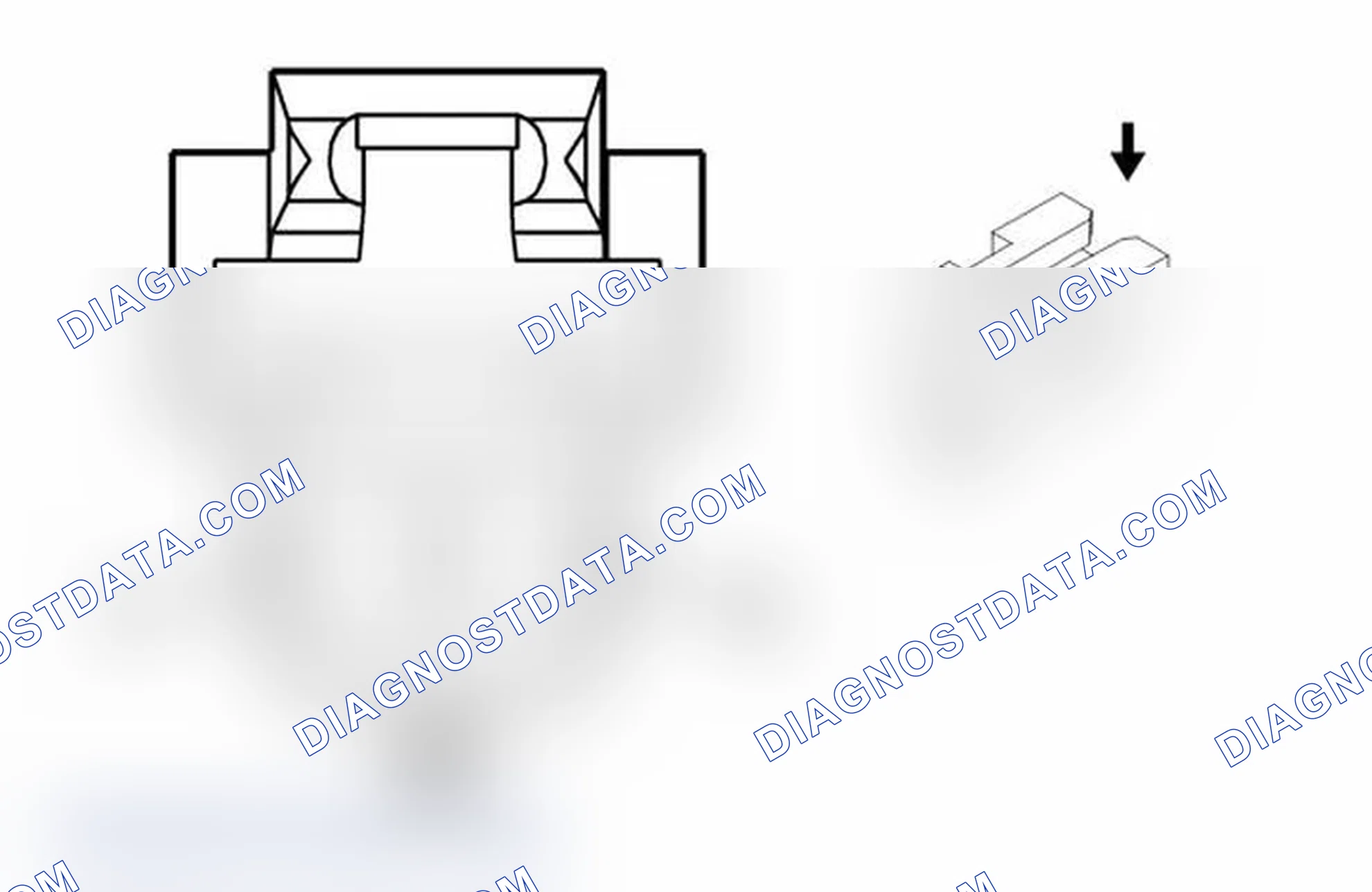 Scheme 273: B153D Seat Belt Buckle - Driver