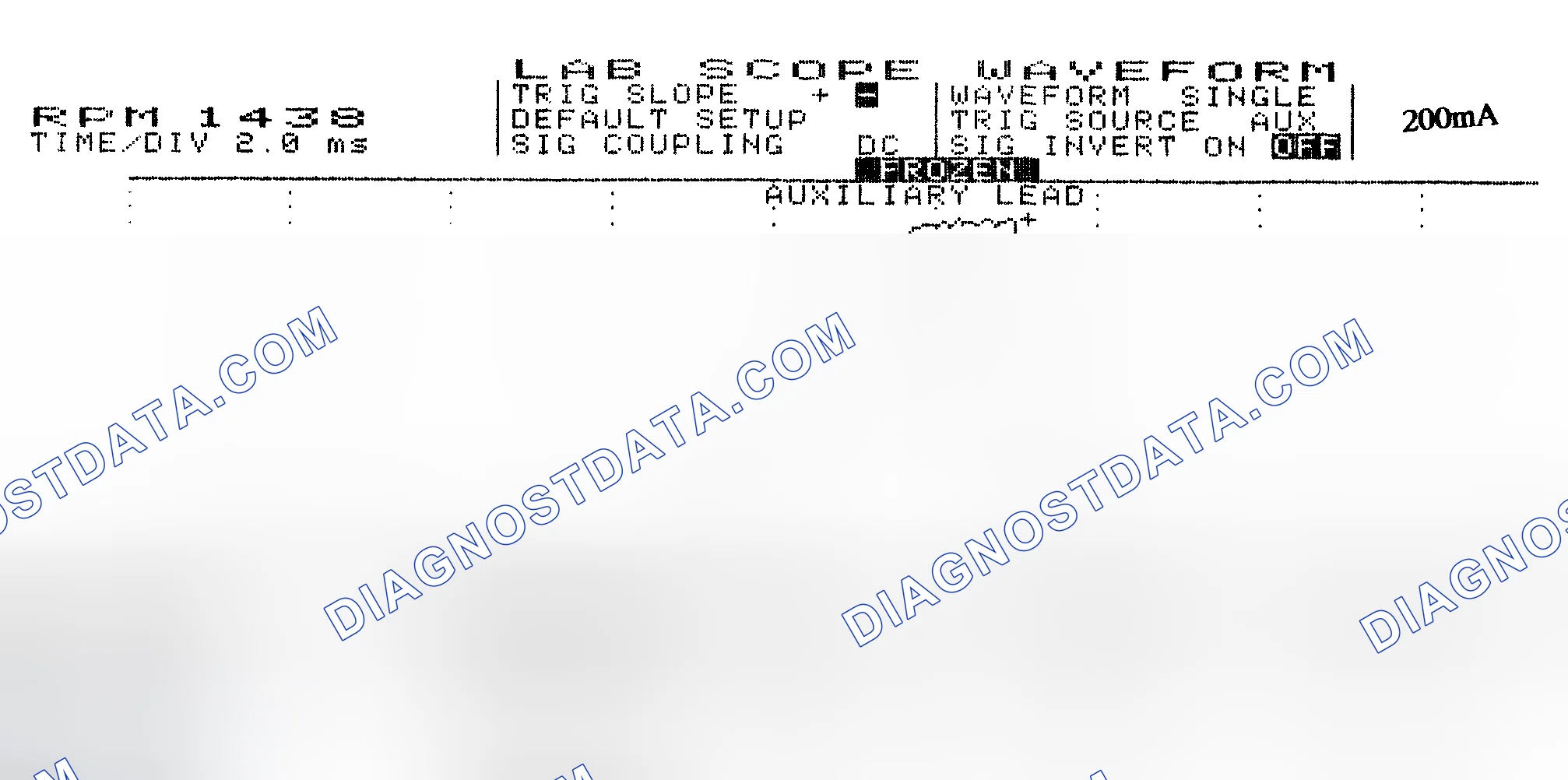 Scheme 15: Single Injector w/Normal Current Flow - Current Pattern