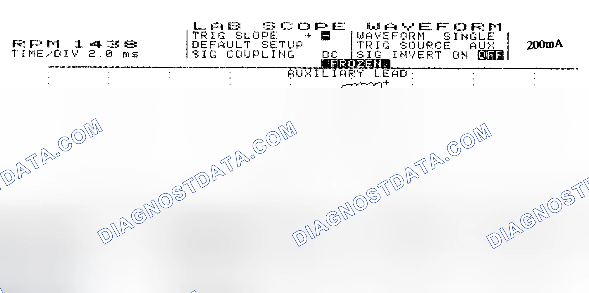 Scheme 15: Single Injector w/Normal Current Flow - Current Pattern