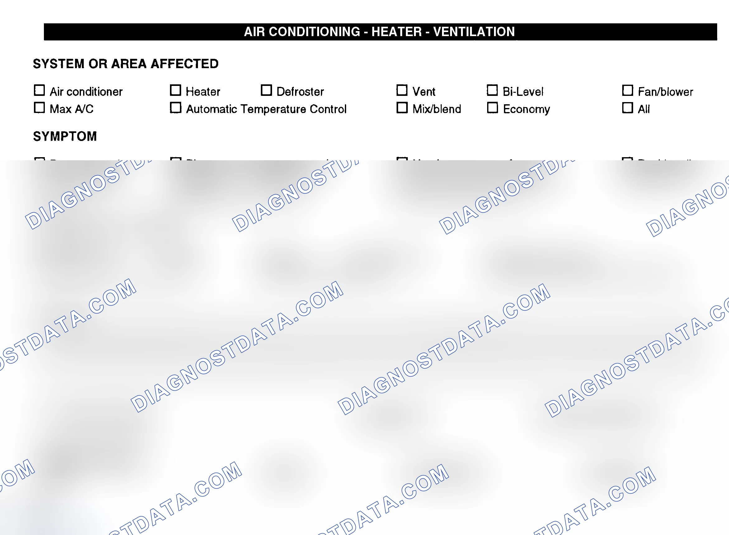 Scheme 8: Air Conditioning, Heater & Ventilation