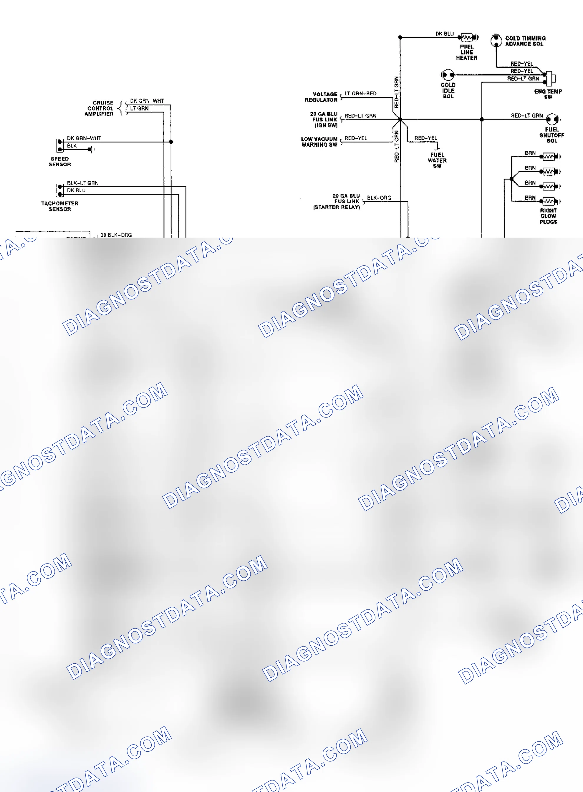 Scheme 10: 7.3L Diesel EEC-IV Wiring Diagram ("E" Series)