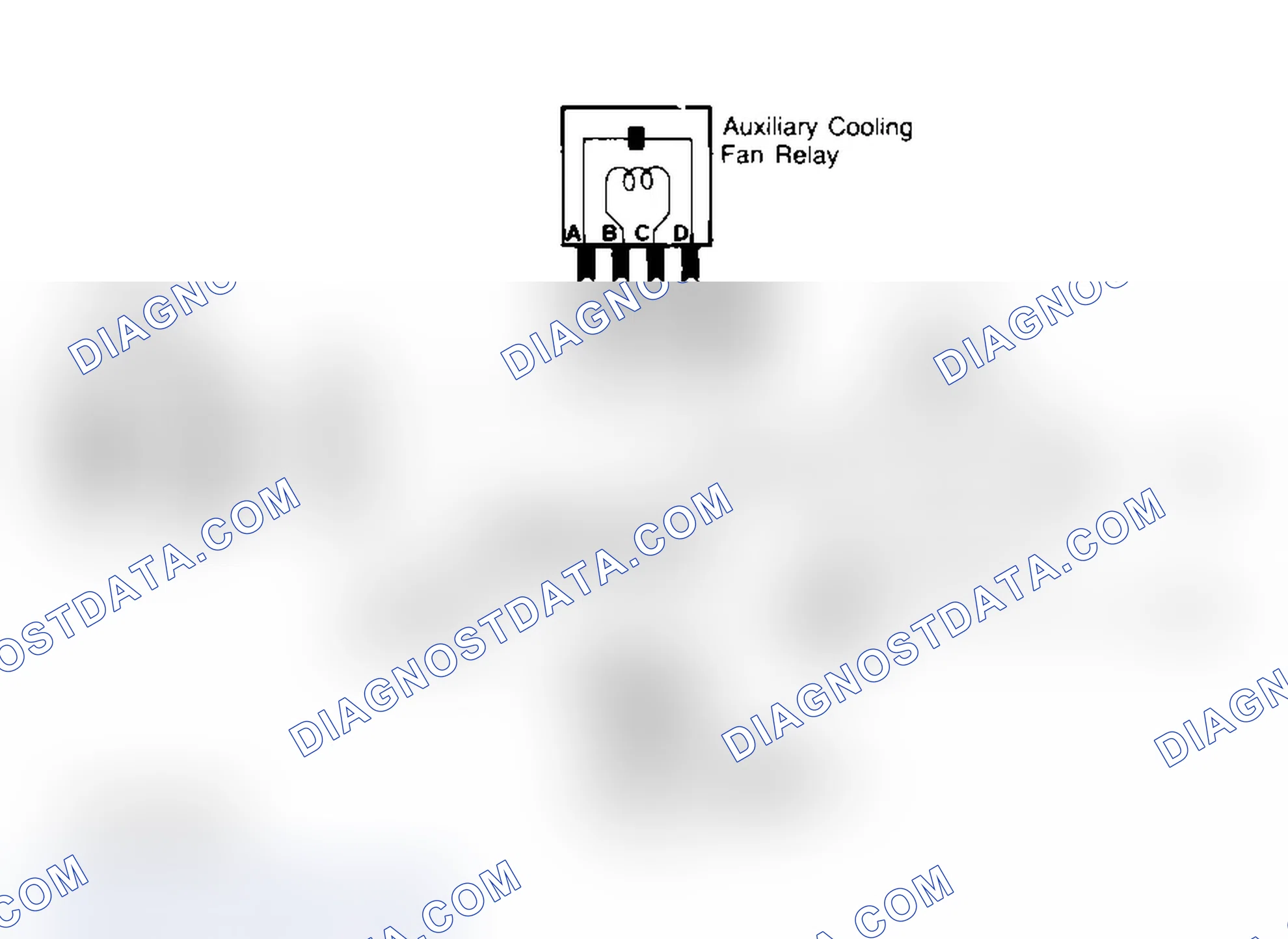 Scheme 22: Auxiliary Cooling Fan Schematic ("C", "G", "K" & "P" Series With A/C) Auxiliary Cooling Fan Circuit Diagnosis