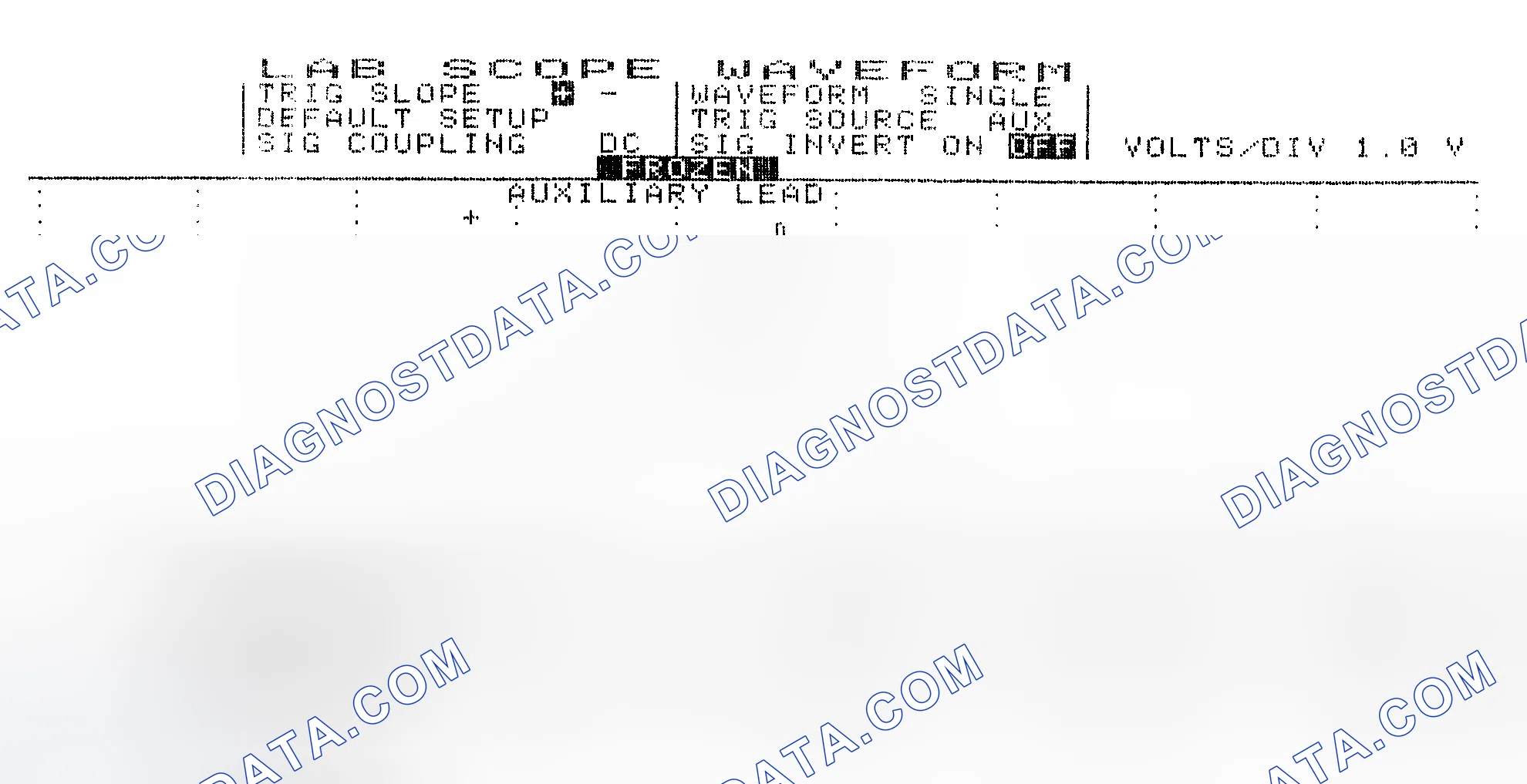 Scheme 19: Single Injector w/Excessive Current Flow - Current Pattern