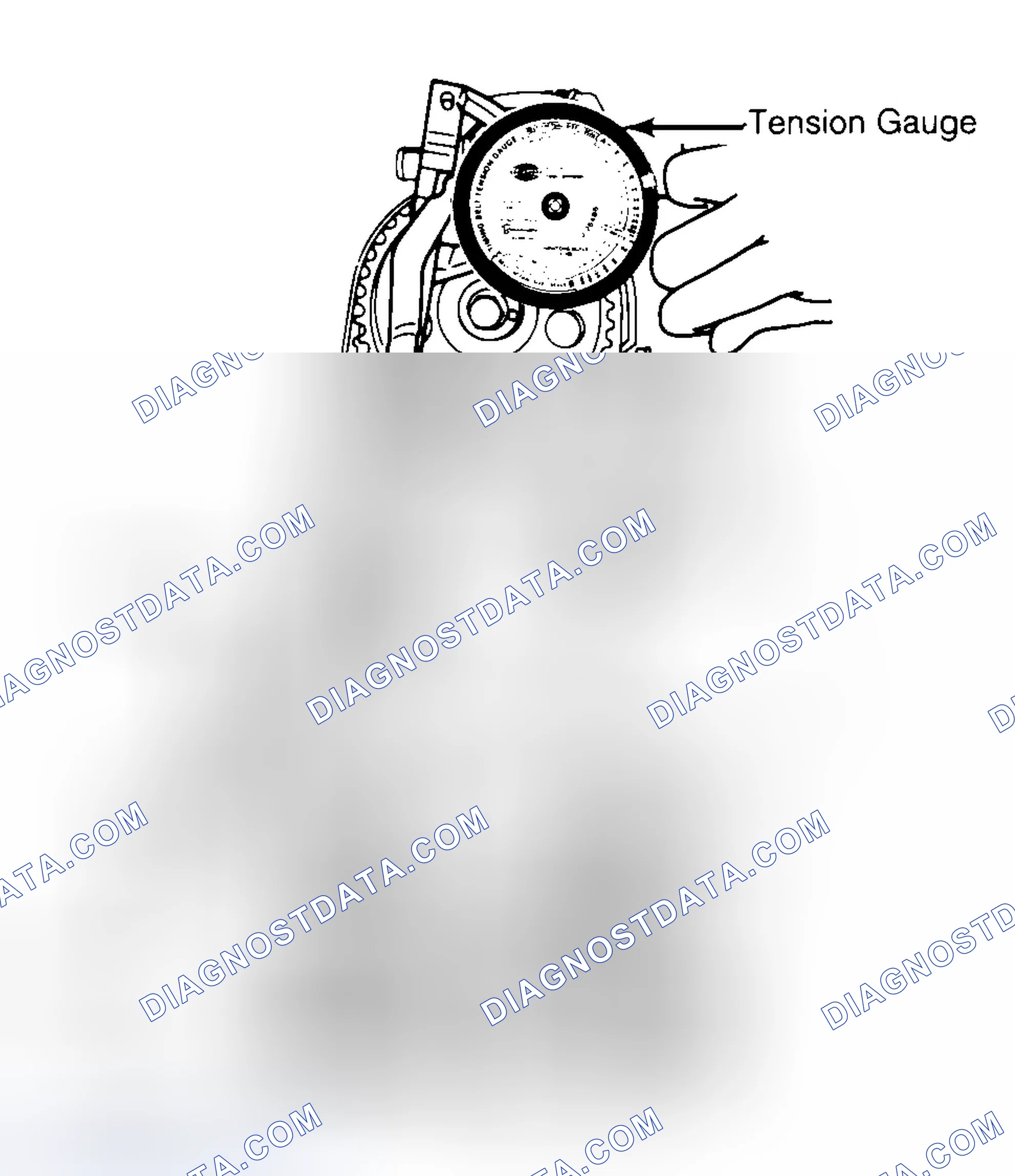 Scheme 3: Adjusting Typical Timing Belt Tension