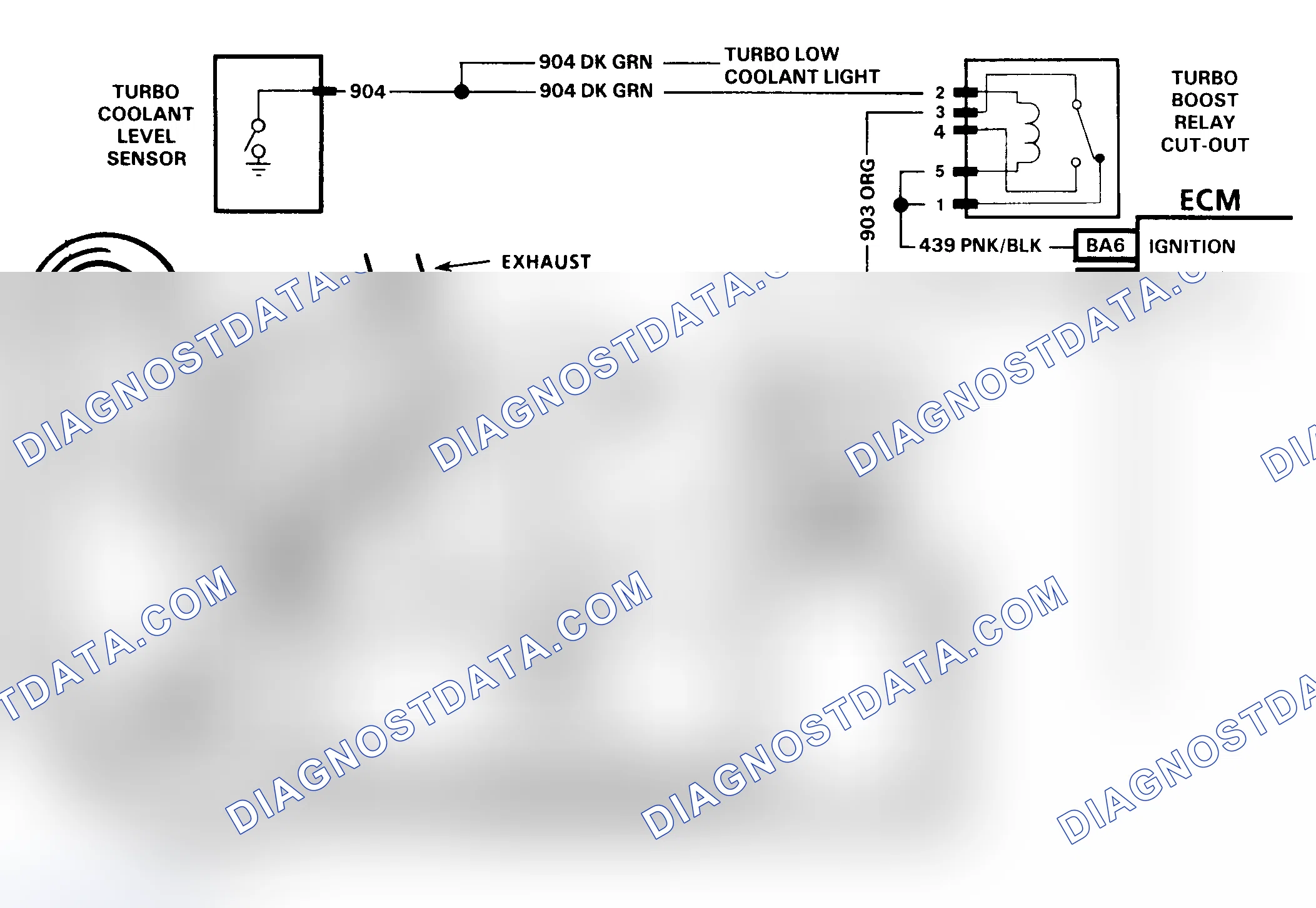 Scheme 126: Code 31 Schematic (4.3L Turbo) Turbo Overboost