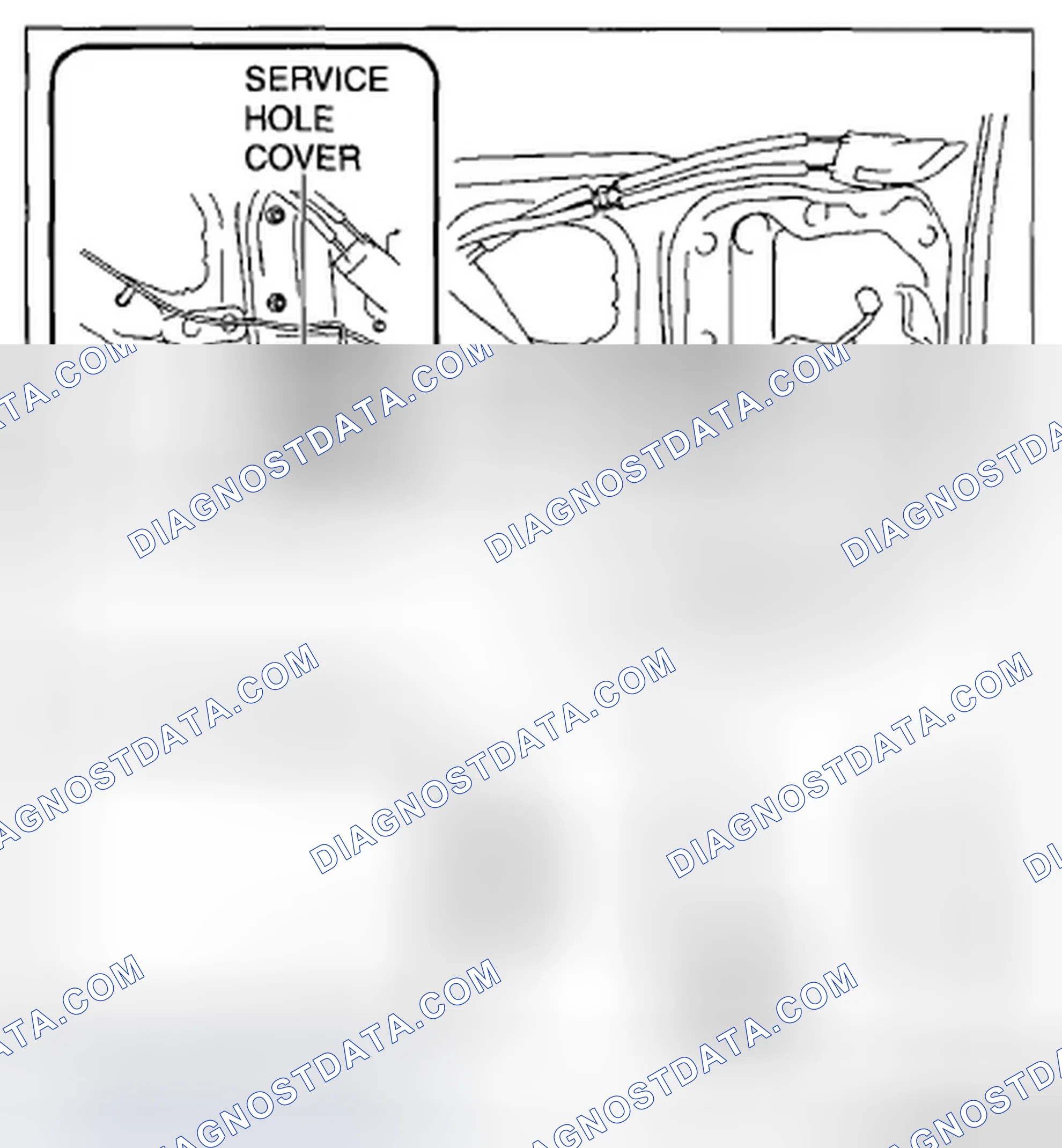 Scheme 6: REAR DOOR GLASS REMOVAL/INSTALLATION