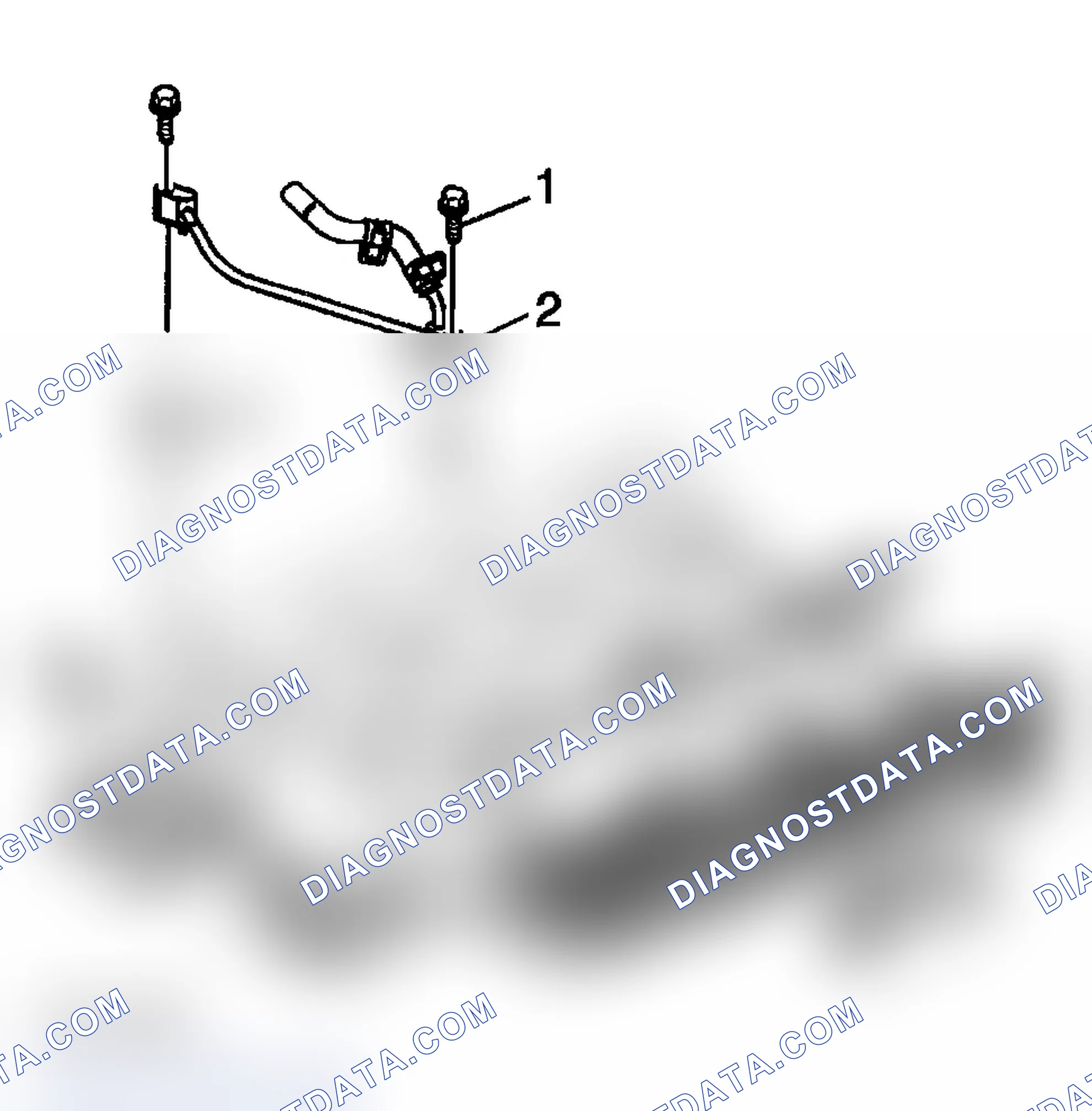 Scheme 442: Coolant Air Bleed Pipe Removal