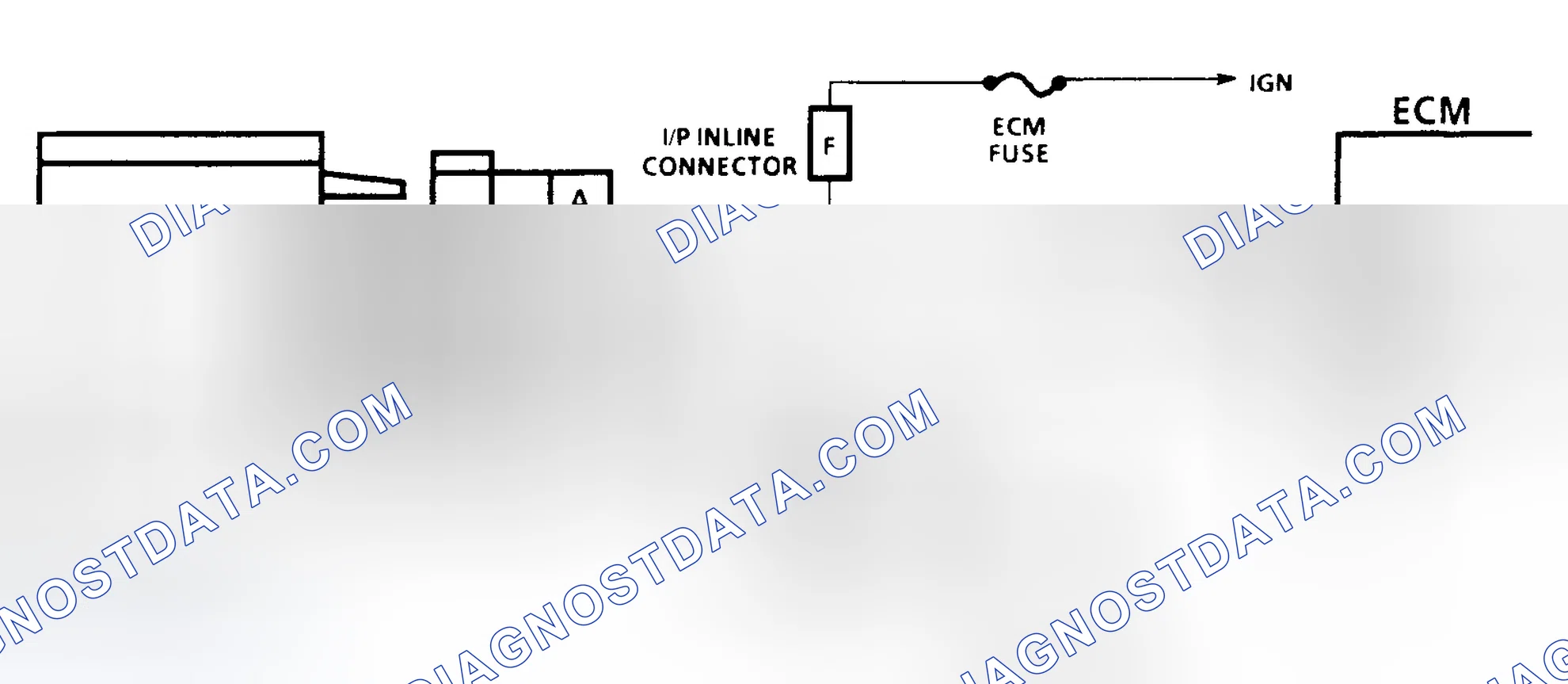 Scheme 121: Code 43 Schematic (3.1L) Electronic Spark Control