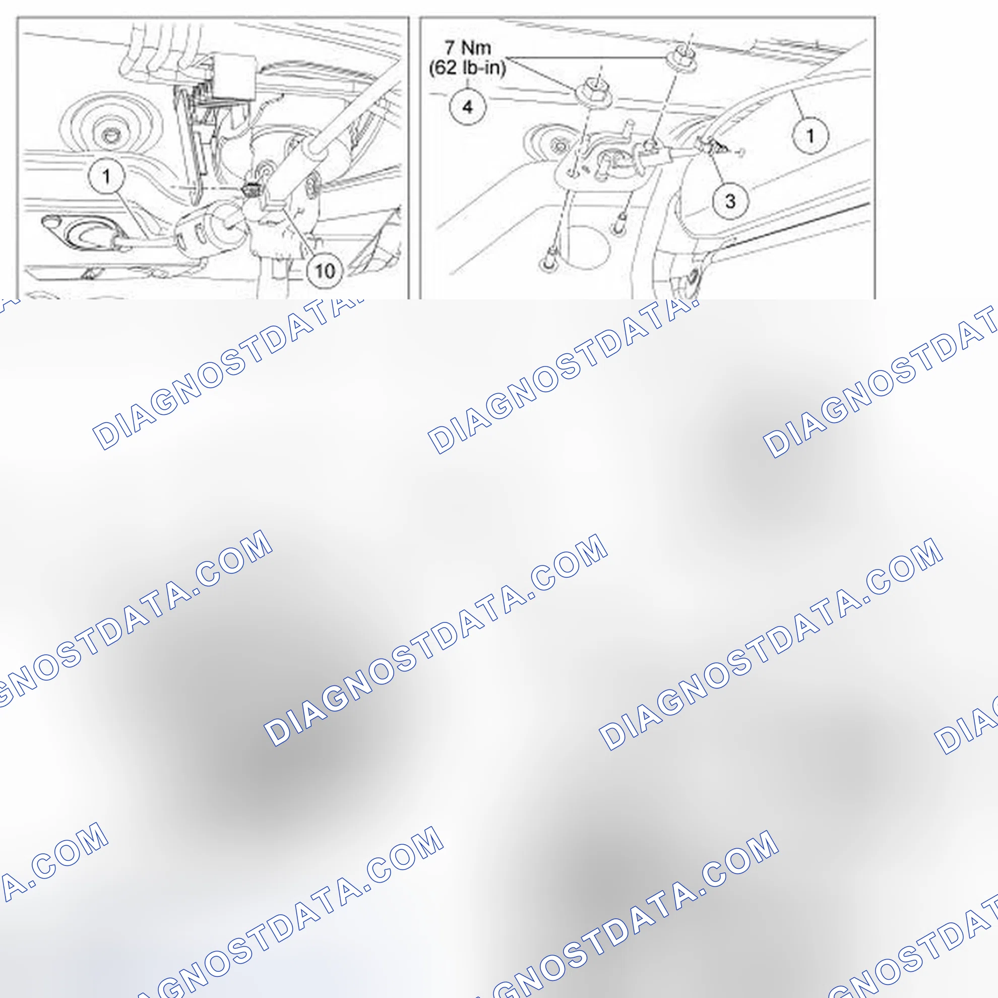Scheme 2: Selector Lever Cable