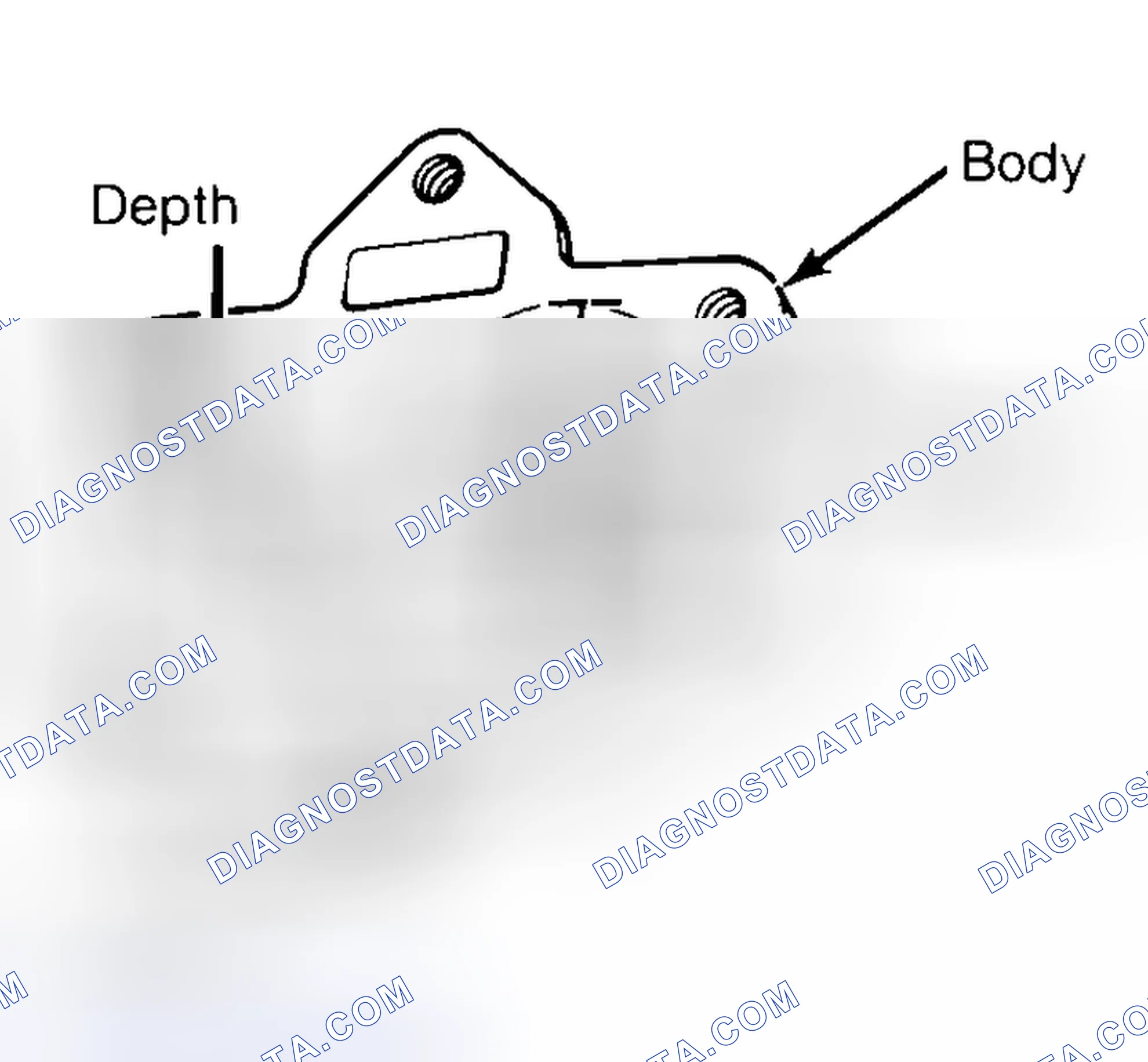Scheme 35: Measuring Oil Pump Gear Cavity