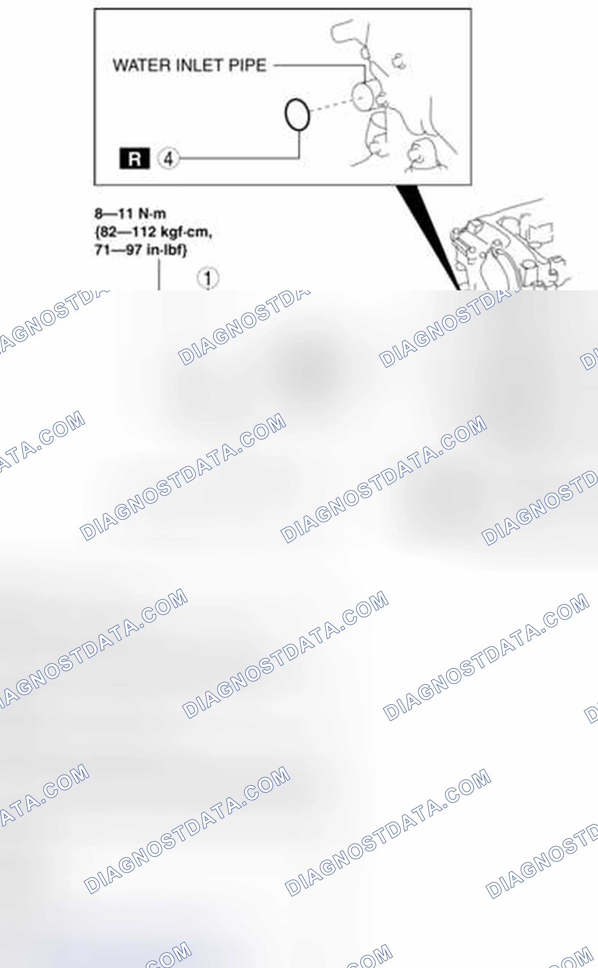 Scheme 54: Identifying Water Pump Removal Order With Torque Specifications