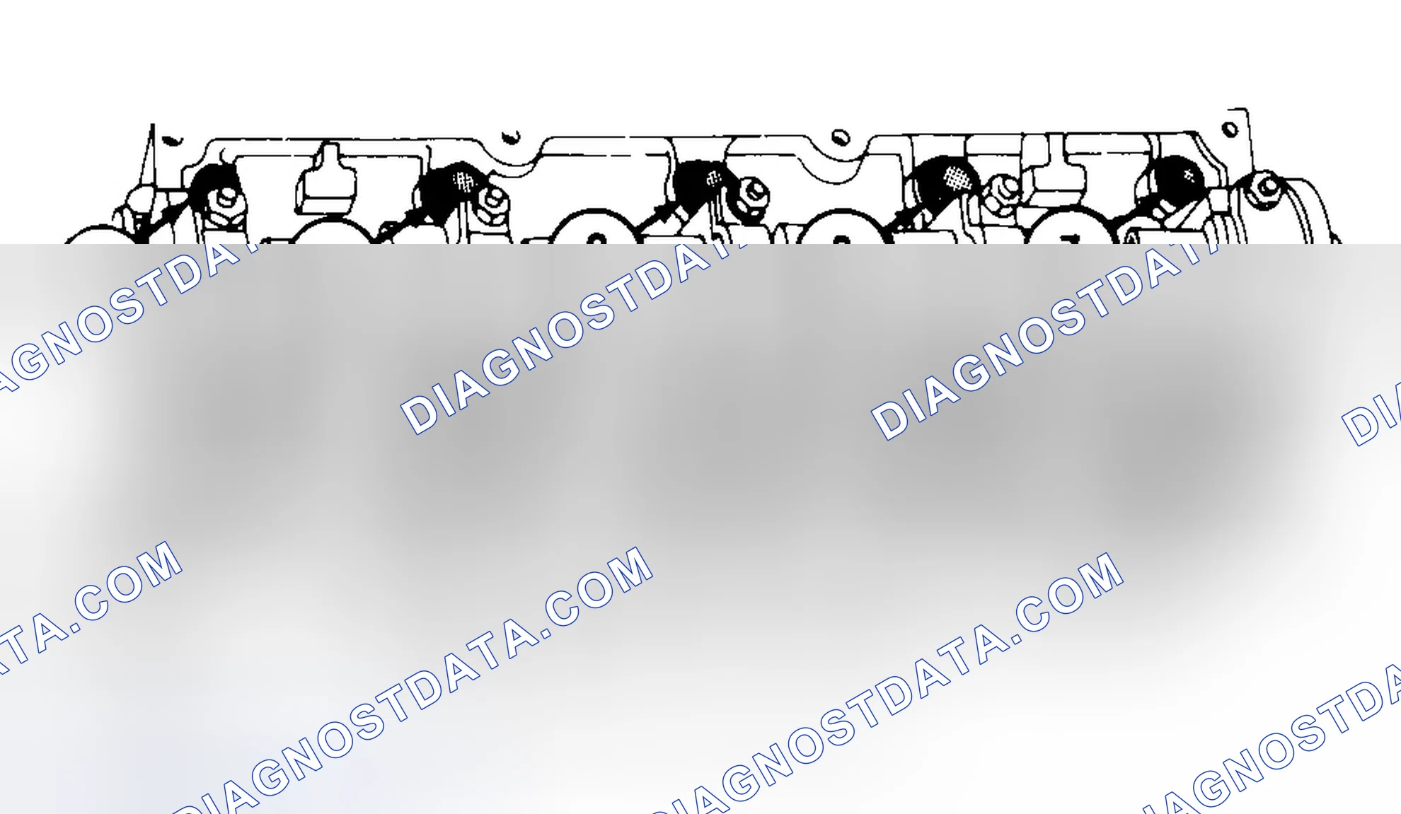 Scheme 7: Typical Cylinder Head Tightening or Loosening Sequence