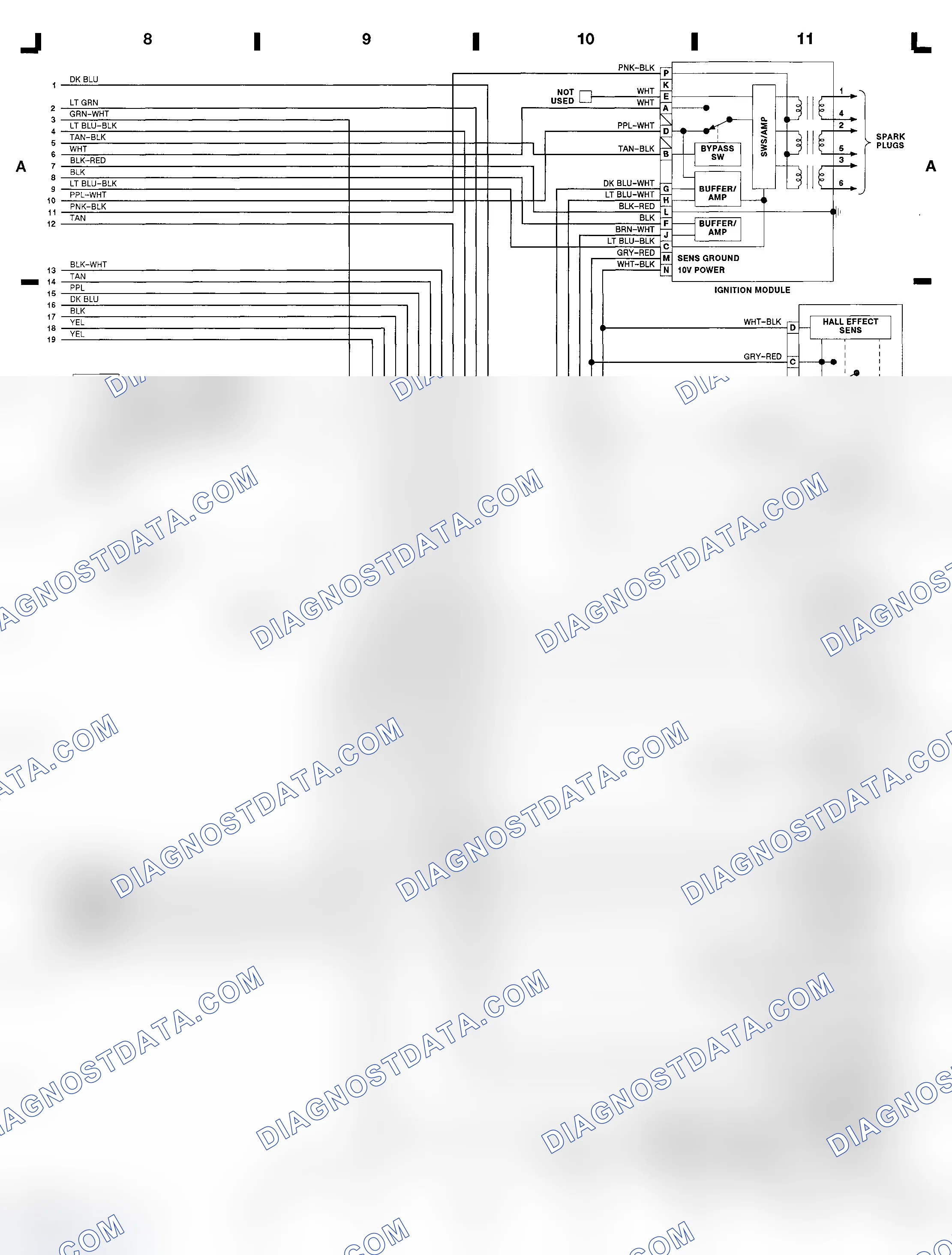 Scheme 31: 3.8L (VIN L) PCM Wiring Diagram (Riviera & Reatta - 2 of 2)