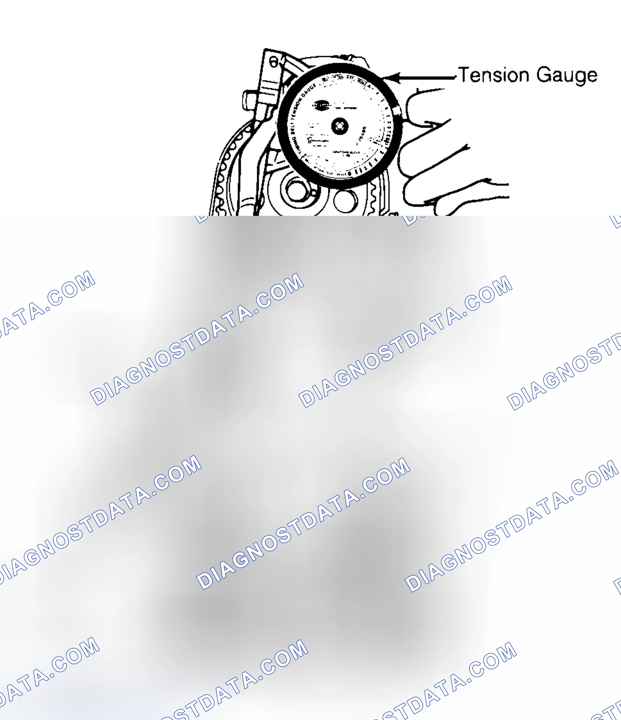 Scheme 3: Adjusting Typical Timing Belt Tension