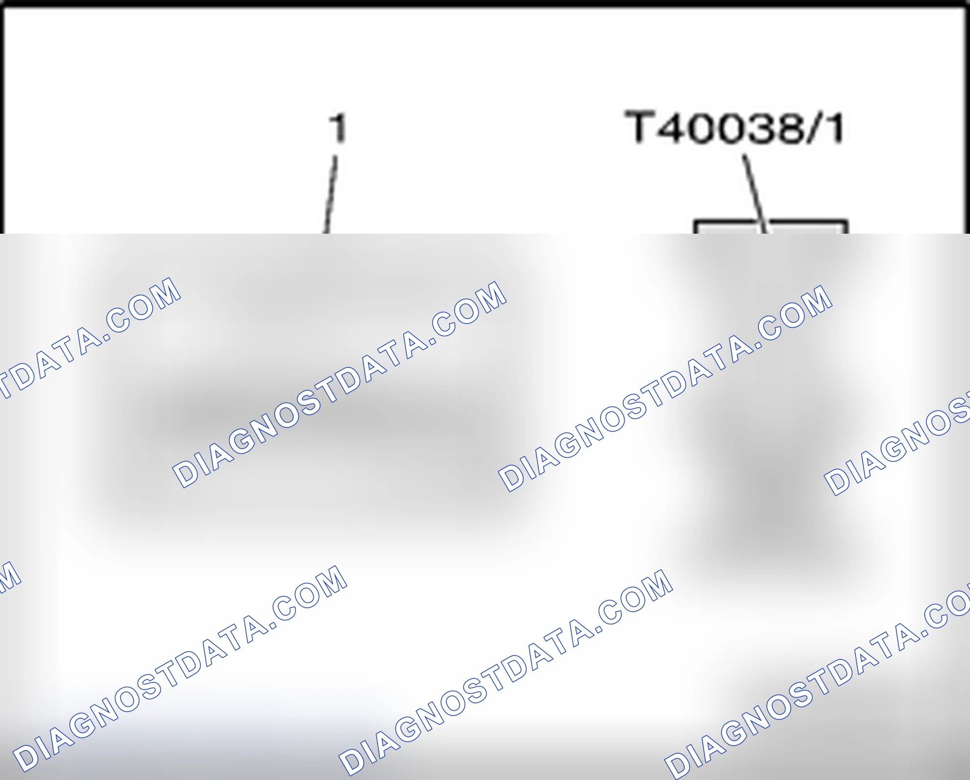 Scheme 83: Adjusting using door adjustment template T40038/1