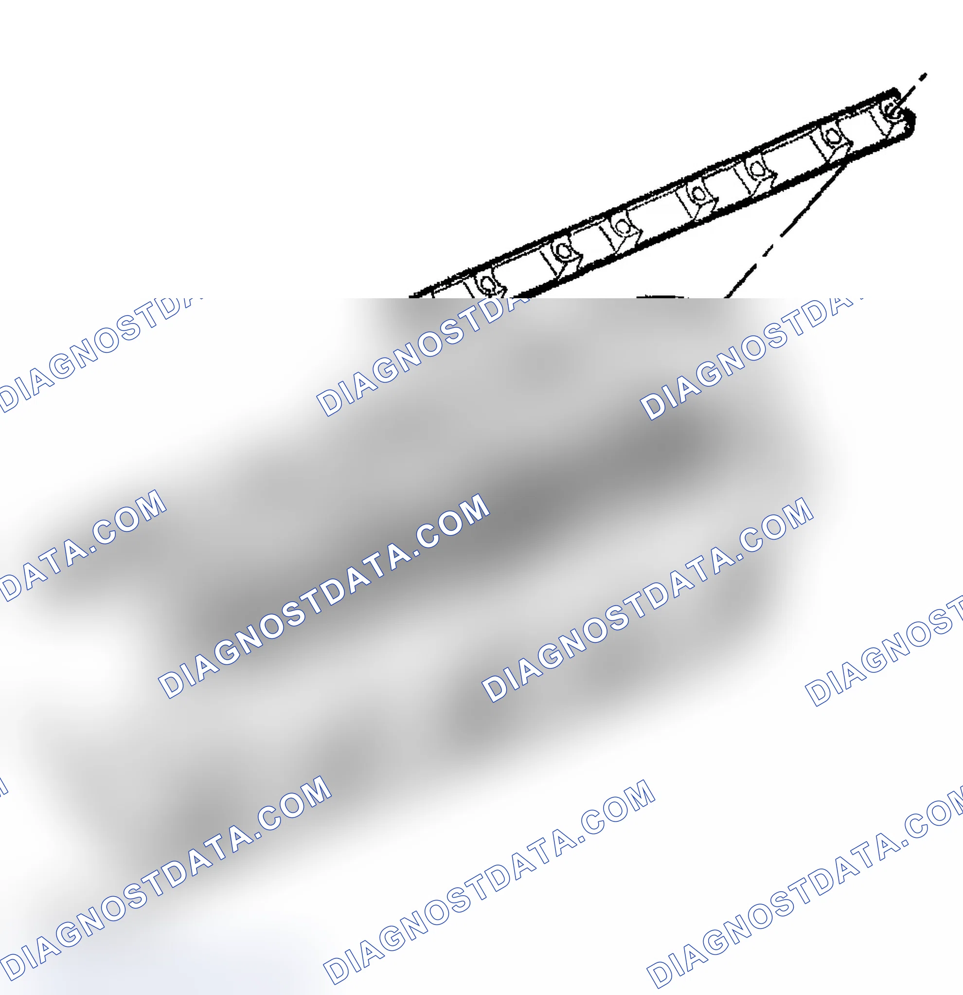 Scheme 1430: Valve Rocker Arm and Push Rod Installation