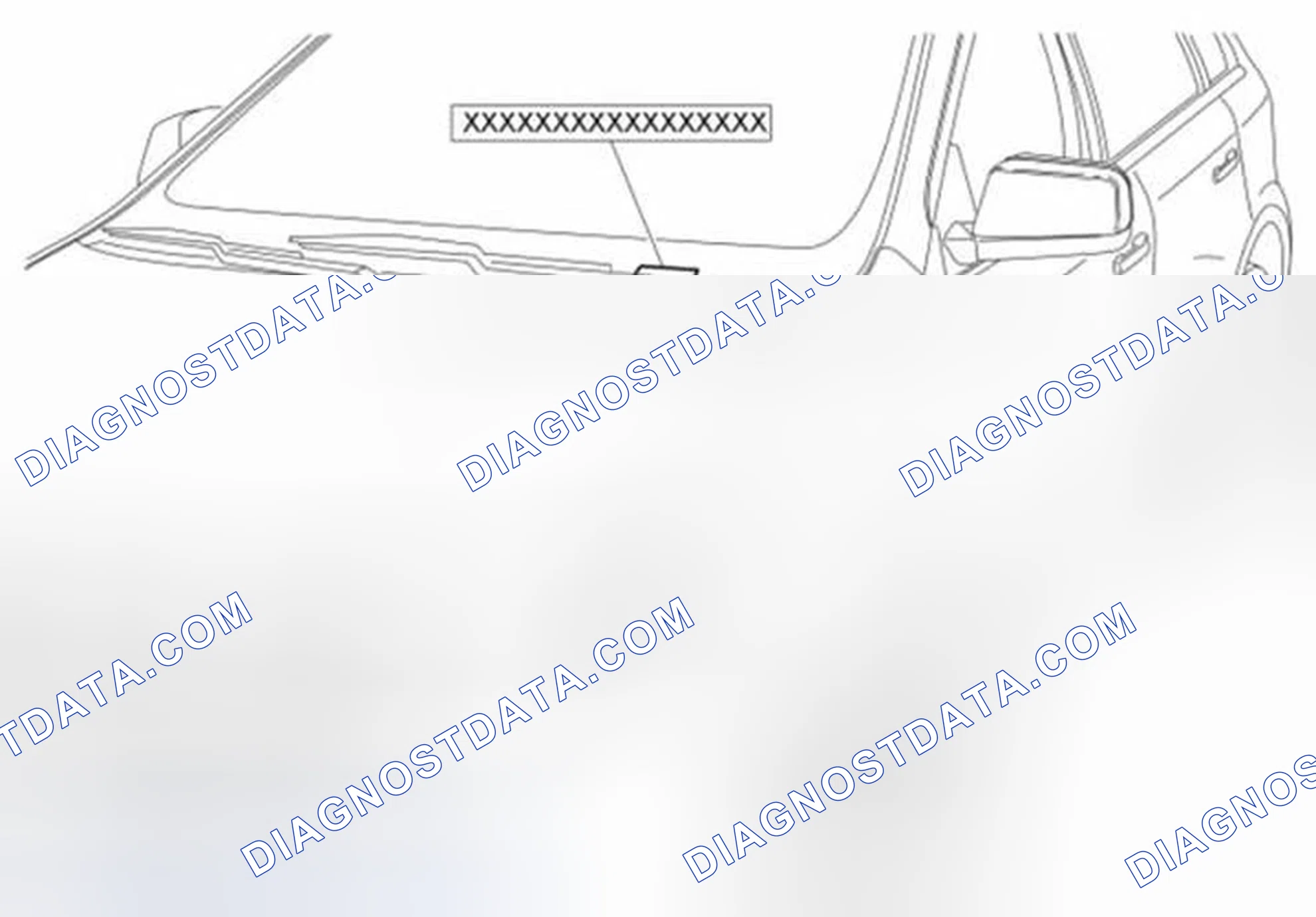 Scheme 1: Vehicle Identification Number (VIN) Tag Locator