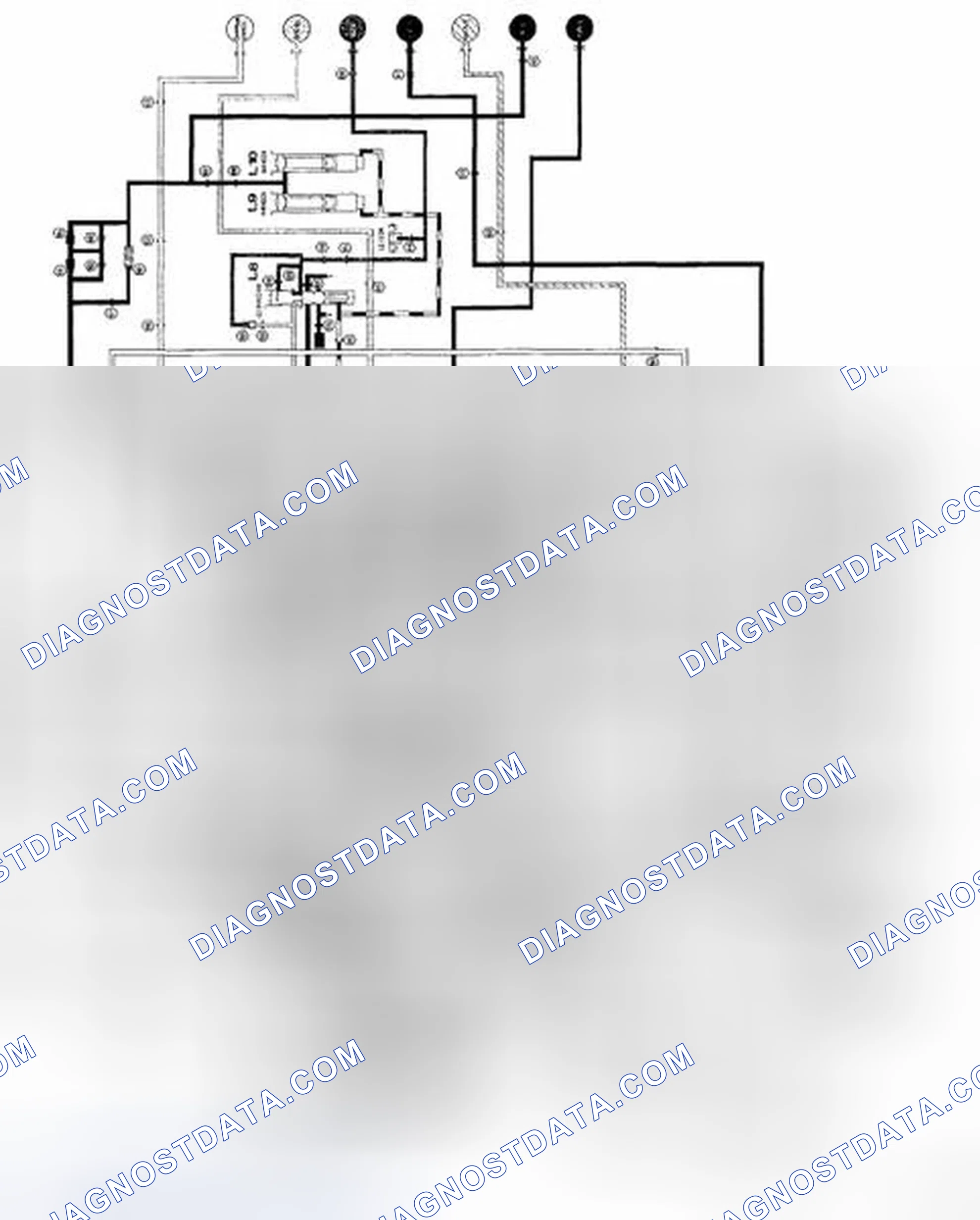 Scheme 91: VALVE BODY FLUID PRESSURE CIRCUIT DIAGRAM