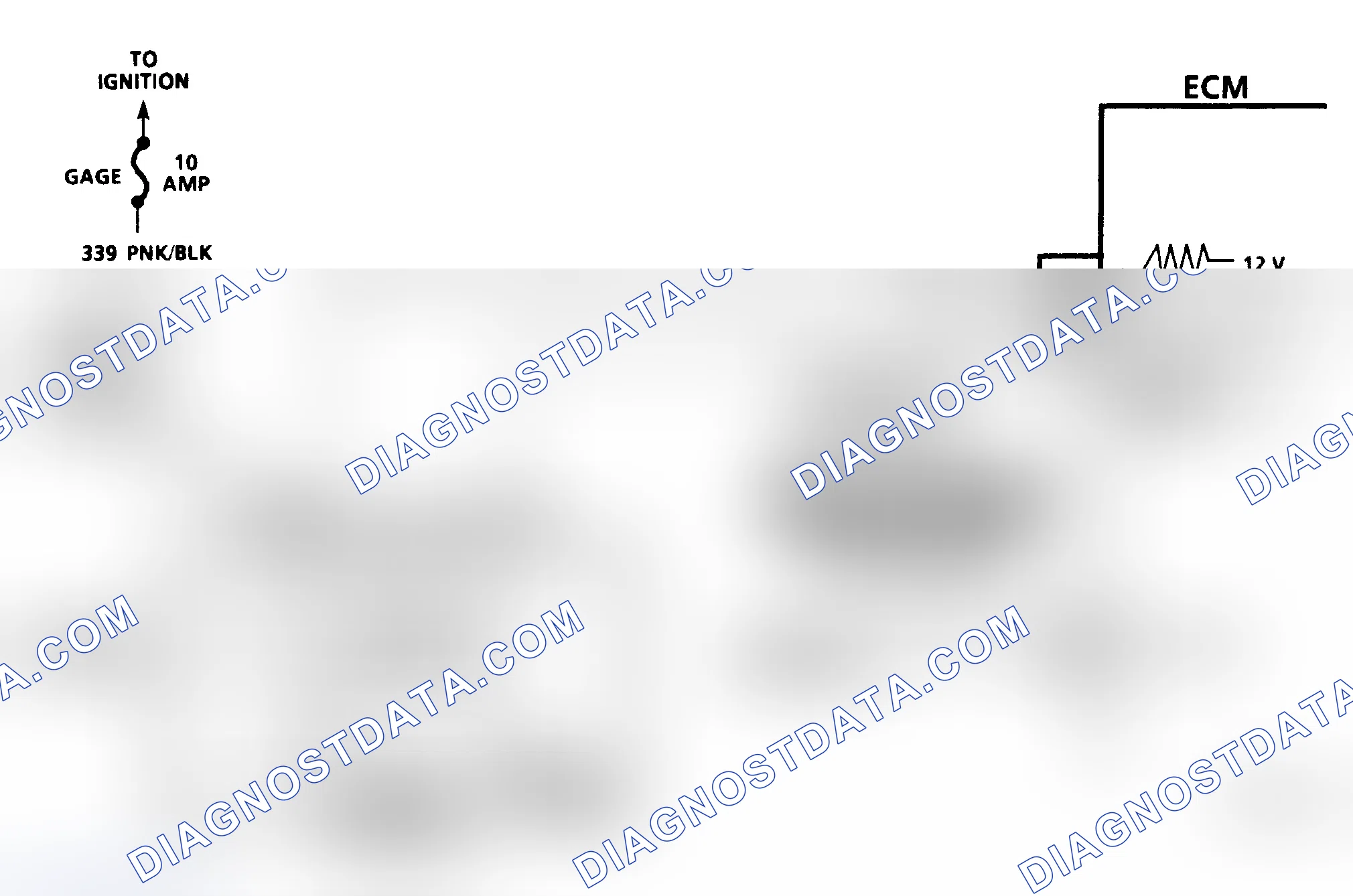 Scheme 252: CHART C8-A, TORQUE CONVERTER CLUTCH ELECTRICAL DIAGNOSIS - 1991 5.7L PFI Y BODY