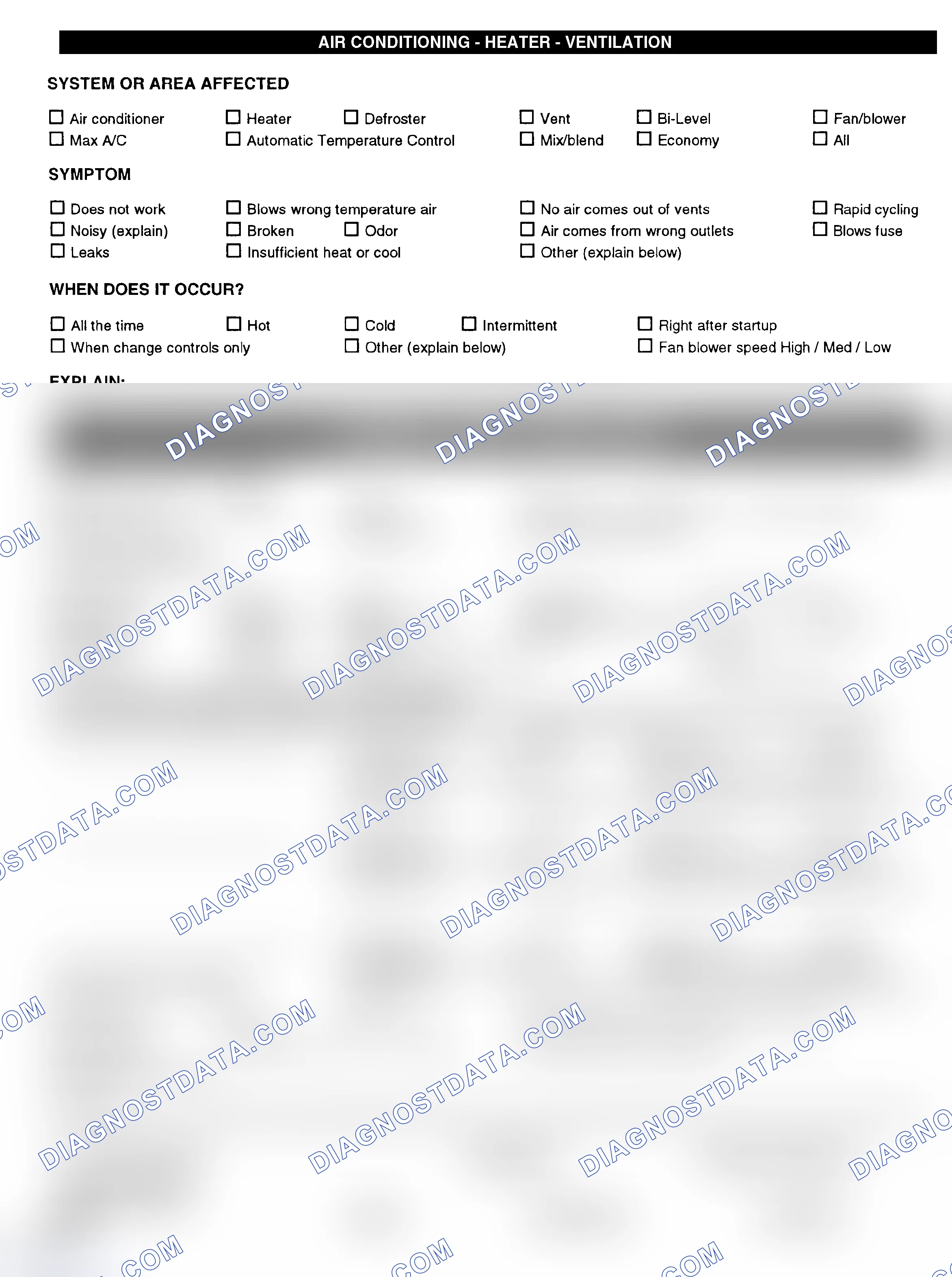 Scheme 4: Symptom Check List - Page 3