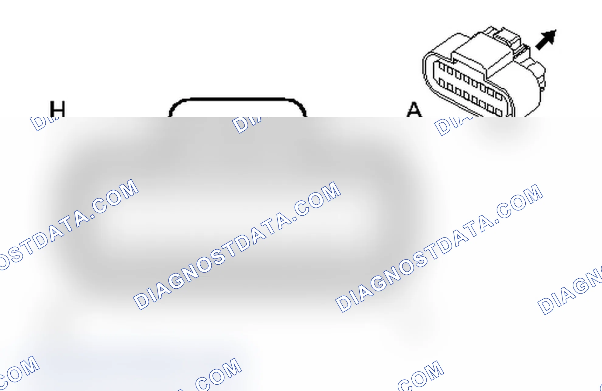Scheme 341: X102 Engine Harness to Fuel Injector Harness