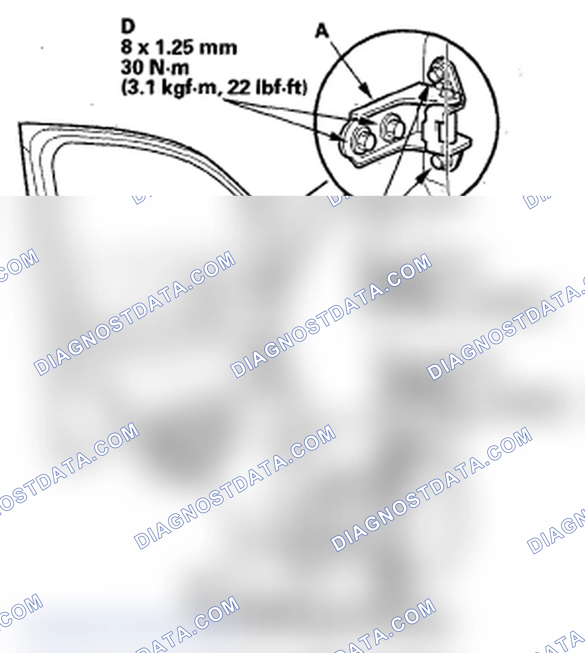 Scheme 118: Front and Rear Door Position Adjustment