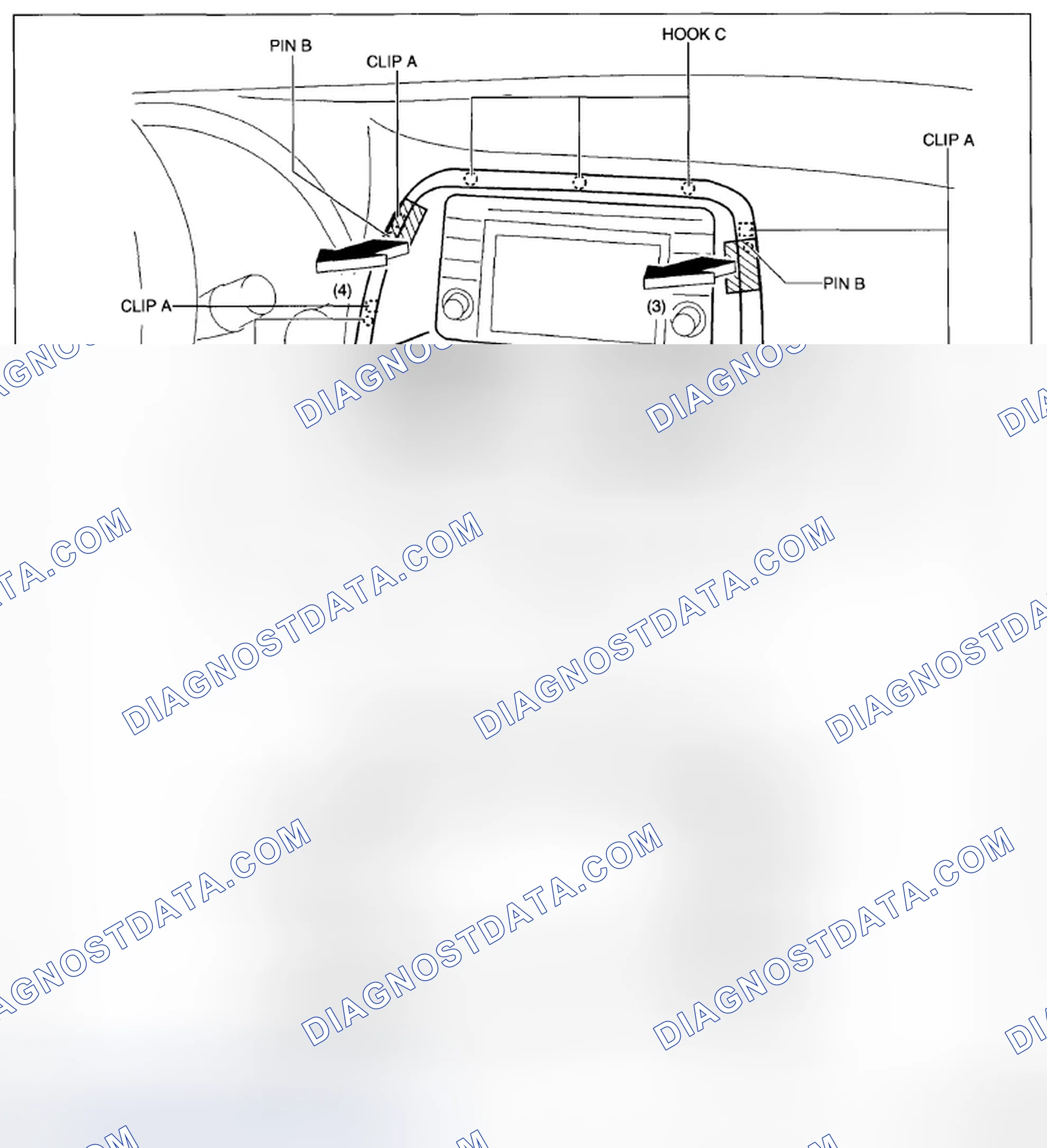 Scheme 83: CENTER PANEL REMOVAL/INSTALLATION