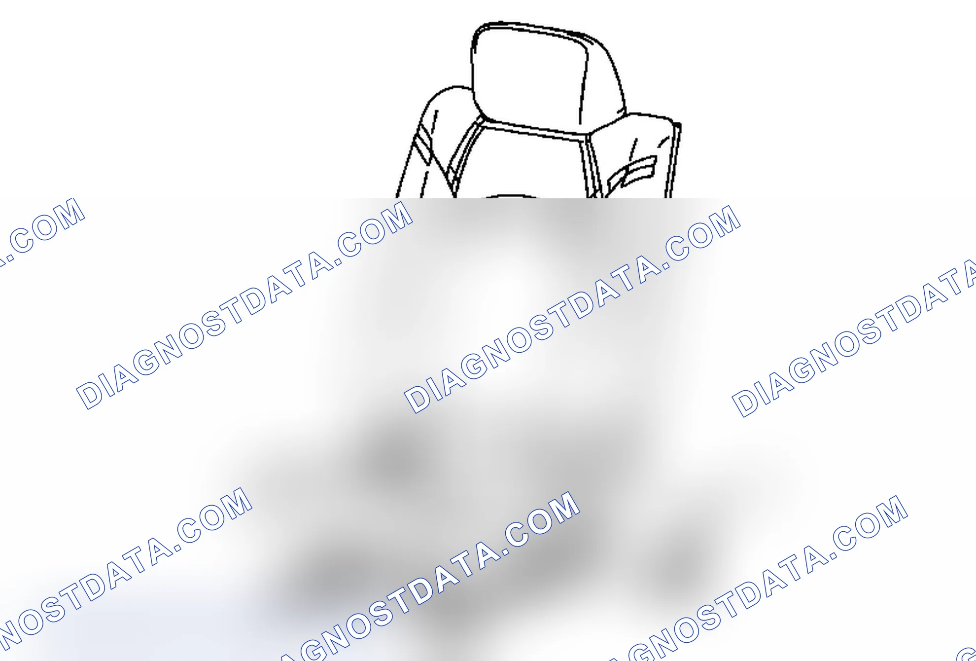 Scheme 7: Rear Seat Number 2 Buckle Side Belt Replacement (With 40 Percent Seat)