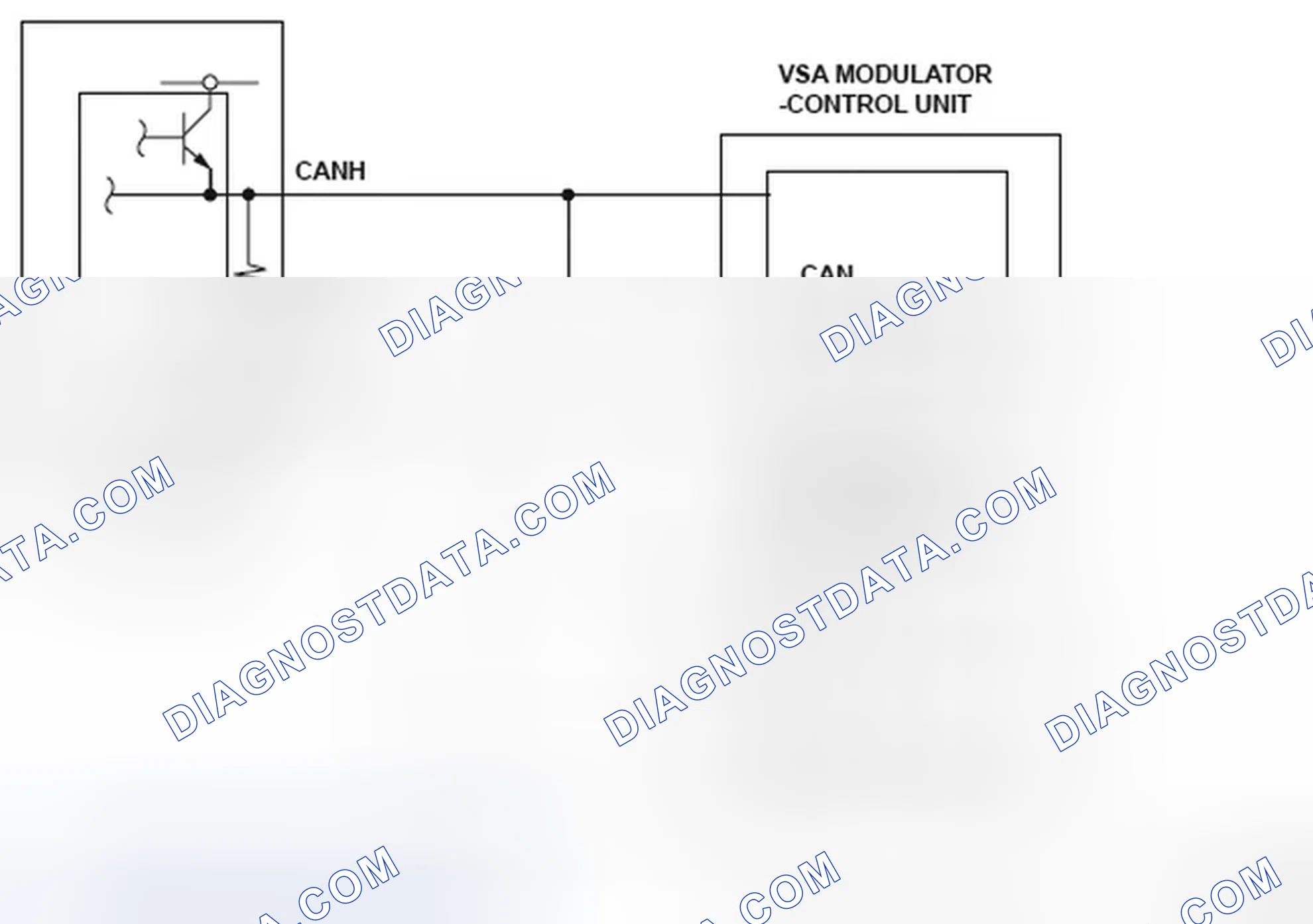 Scheme 165: F-CAN Malfunction (BUS-OFF) - Circuit Diagram