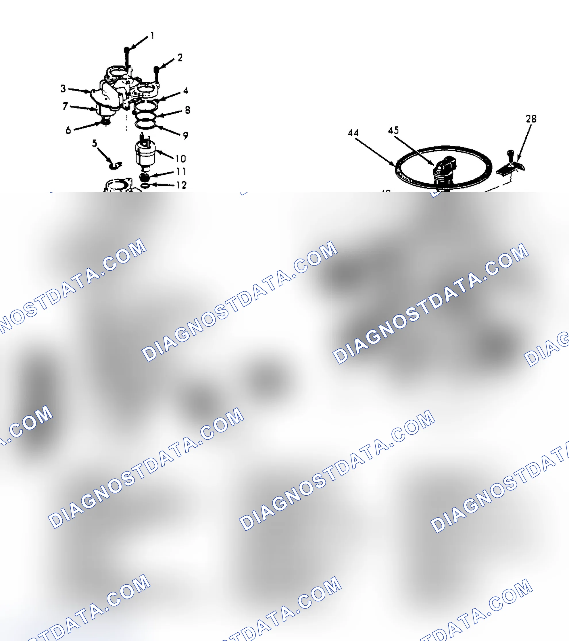 Scheme 3: Fuel Meter Assembly (Model 700)