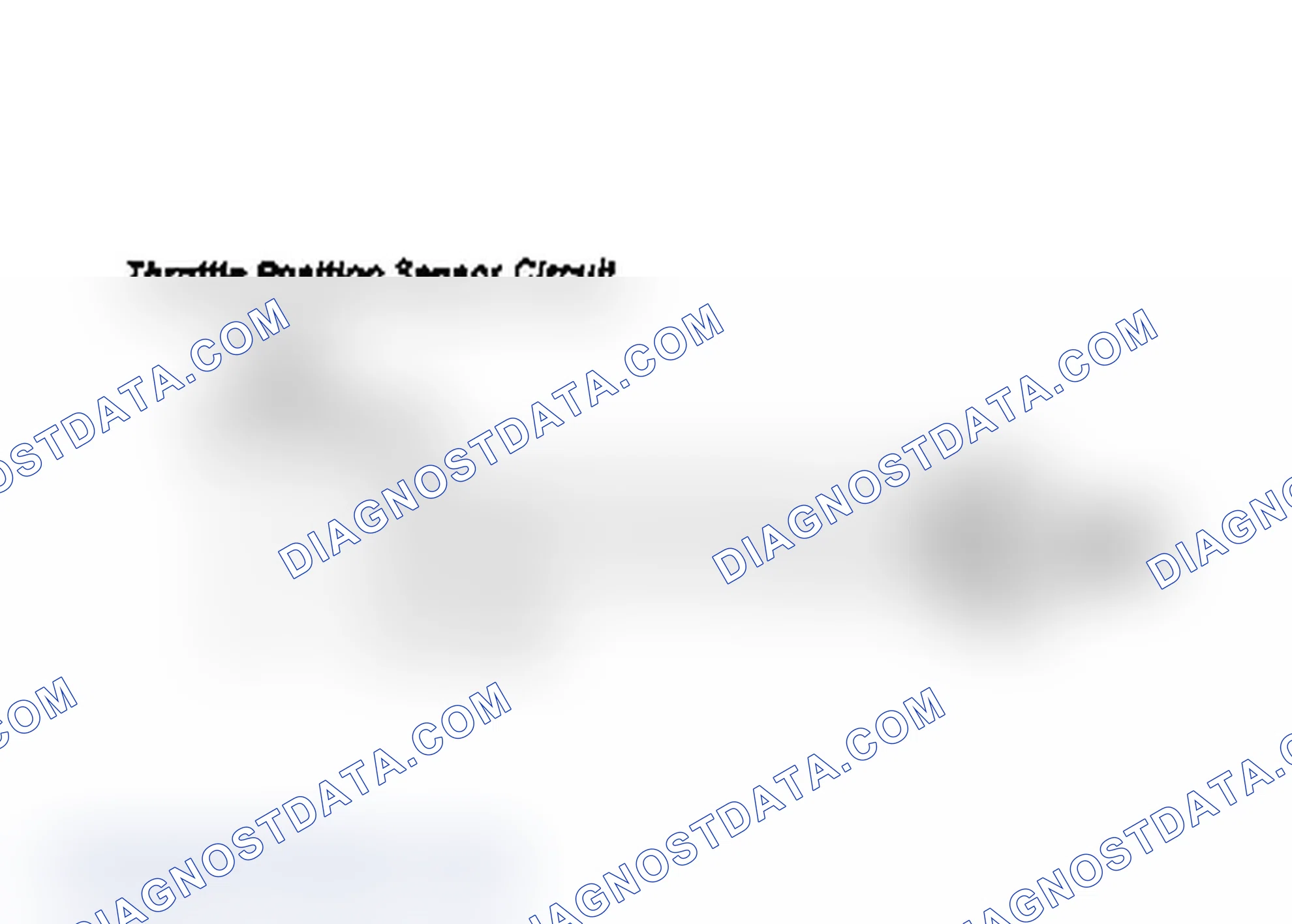 Scheme 26: Throttle Position Sensor Circuit