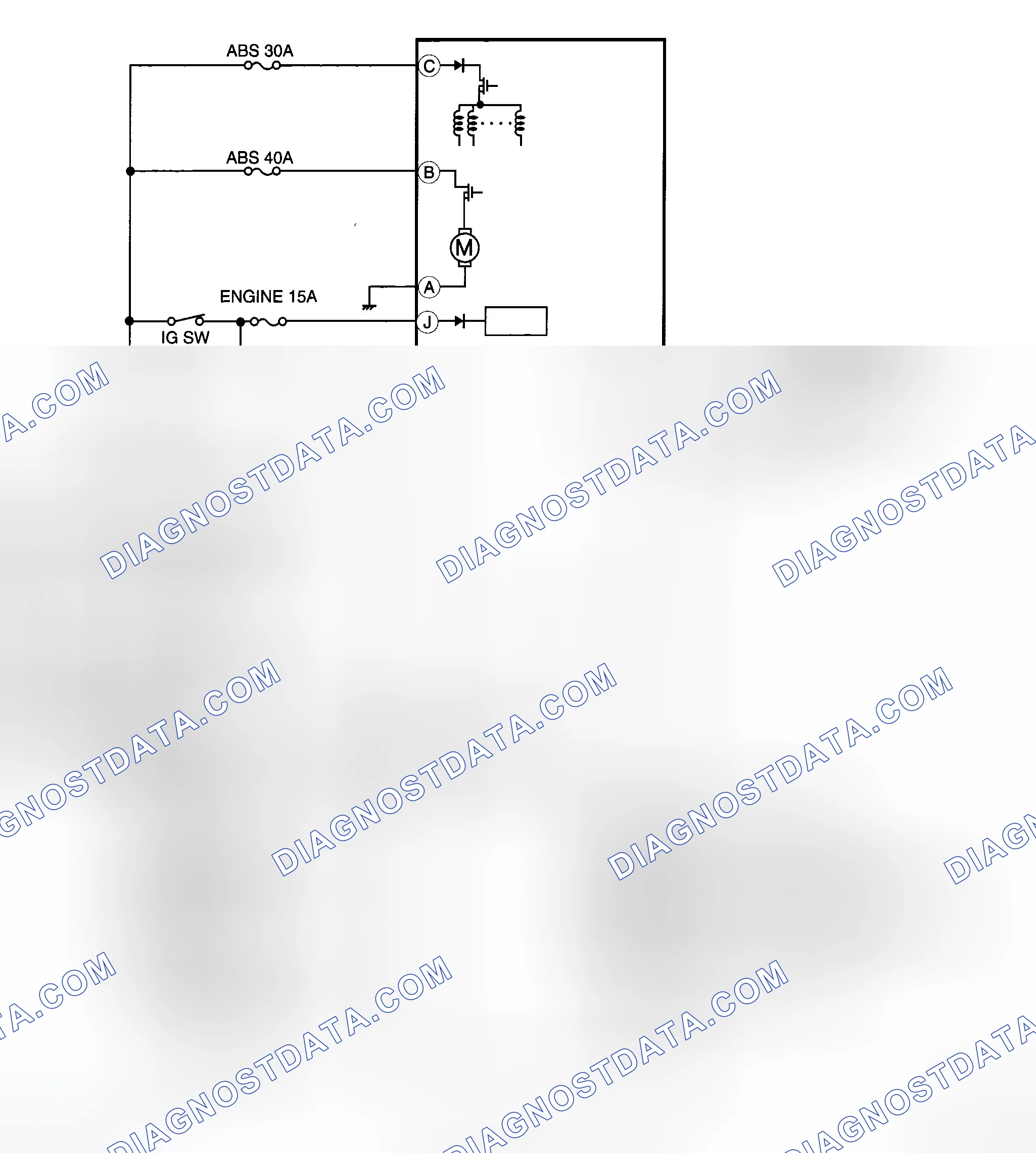 Scheme 41: ABS SYSTEM WIRING DIAGRAM