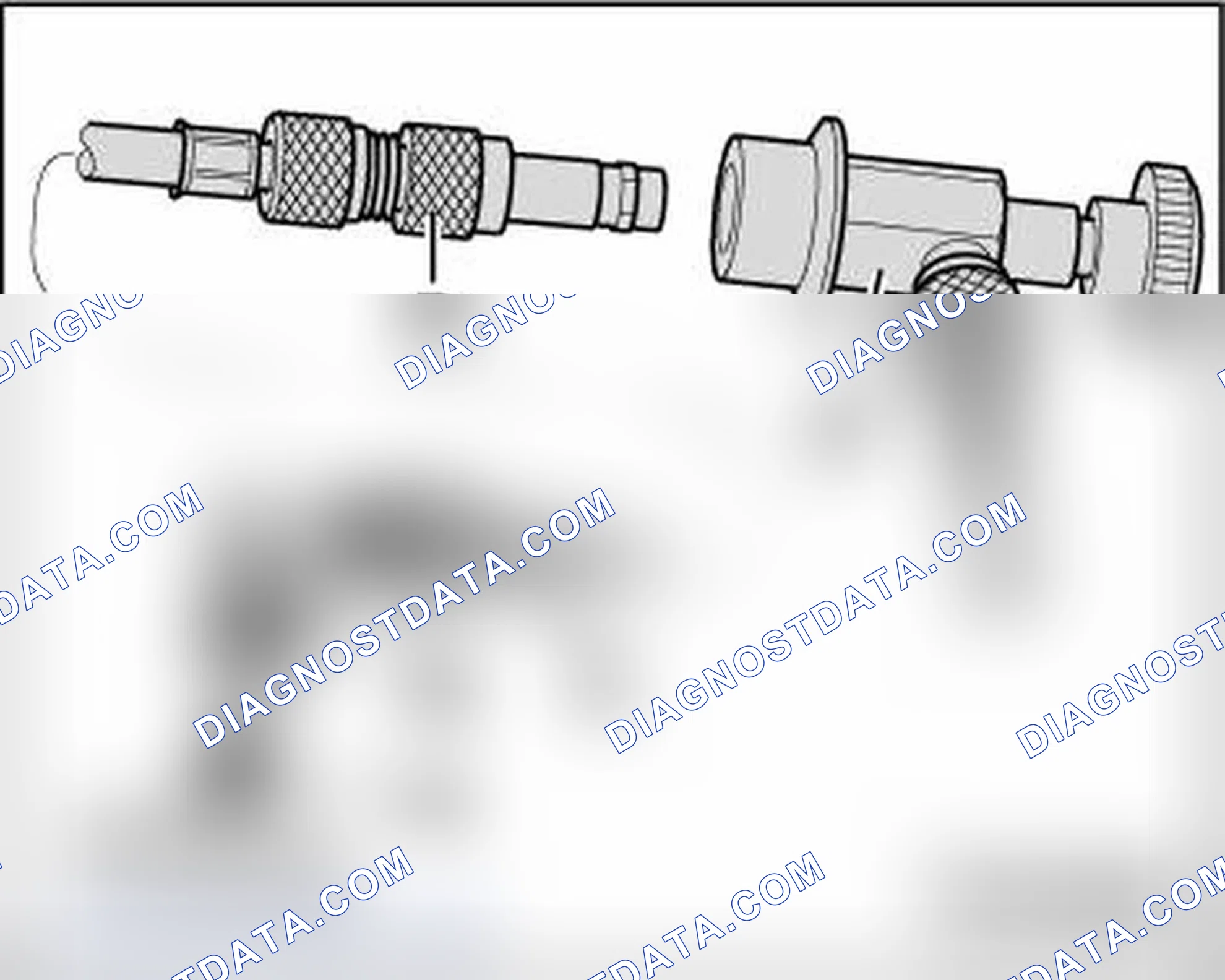 Scheme 306: CONNECTING WITH AIR CONDITIONING ADAPTER SET V.A.G 1786