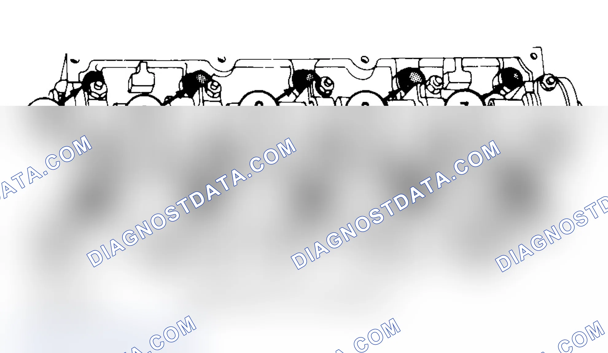 Scheme 3: Typical Cylinder Head Tightening or Loosening Sequence