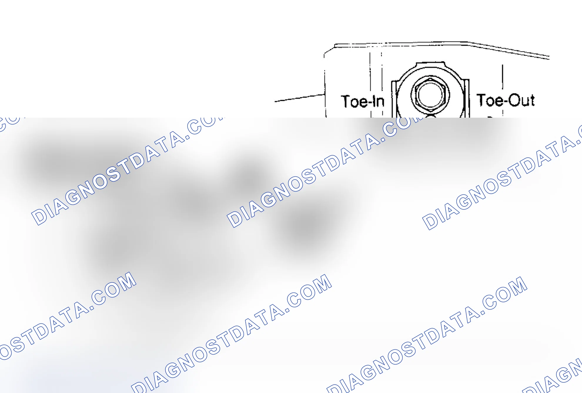 Scheme 5: Rear Toe-In Adjustment Cam (ES250) Courtesy of Toyota Motor Sales, U.S.A., Inc.