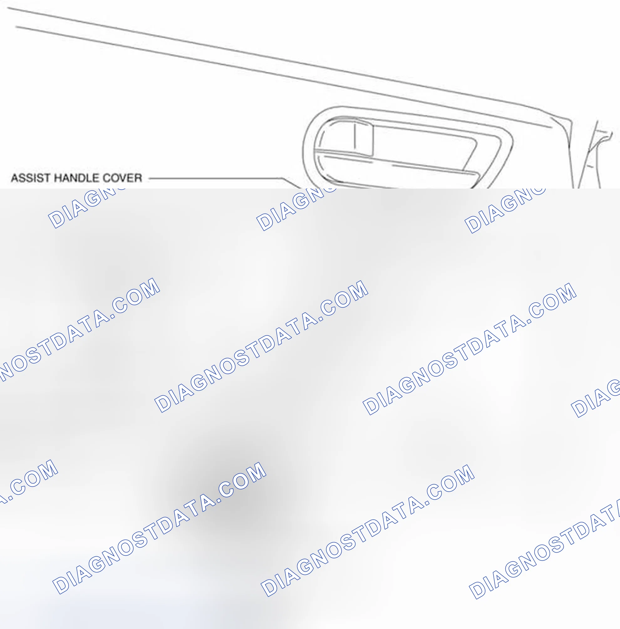 Scheme 146: REAR DOOR TRIM REMOVAL/INSTALLATION
