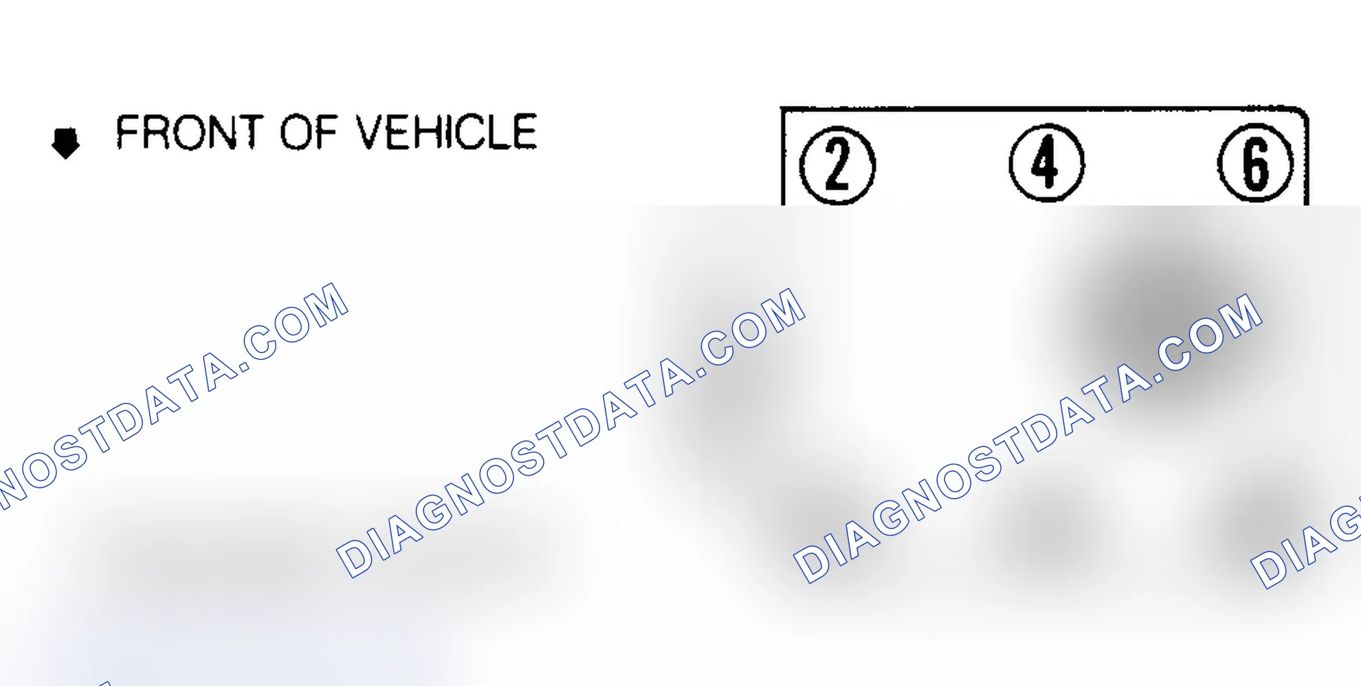 Scheme 1: Firing Order & Timing Marks (4.3L)