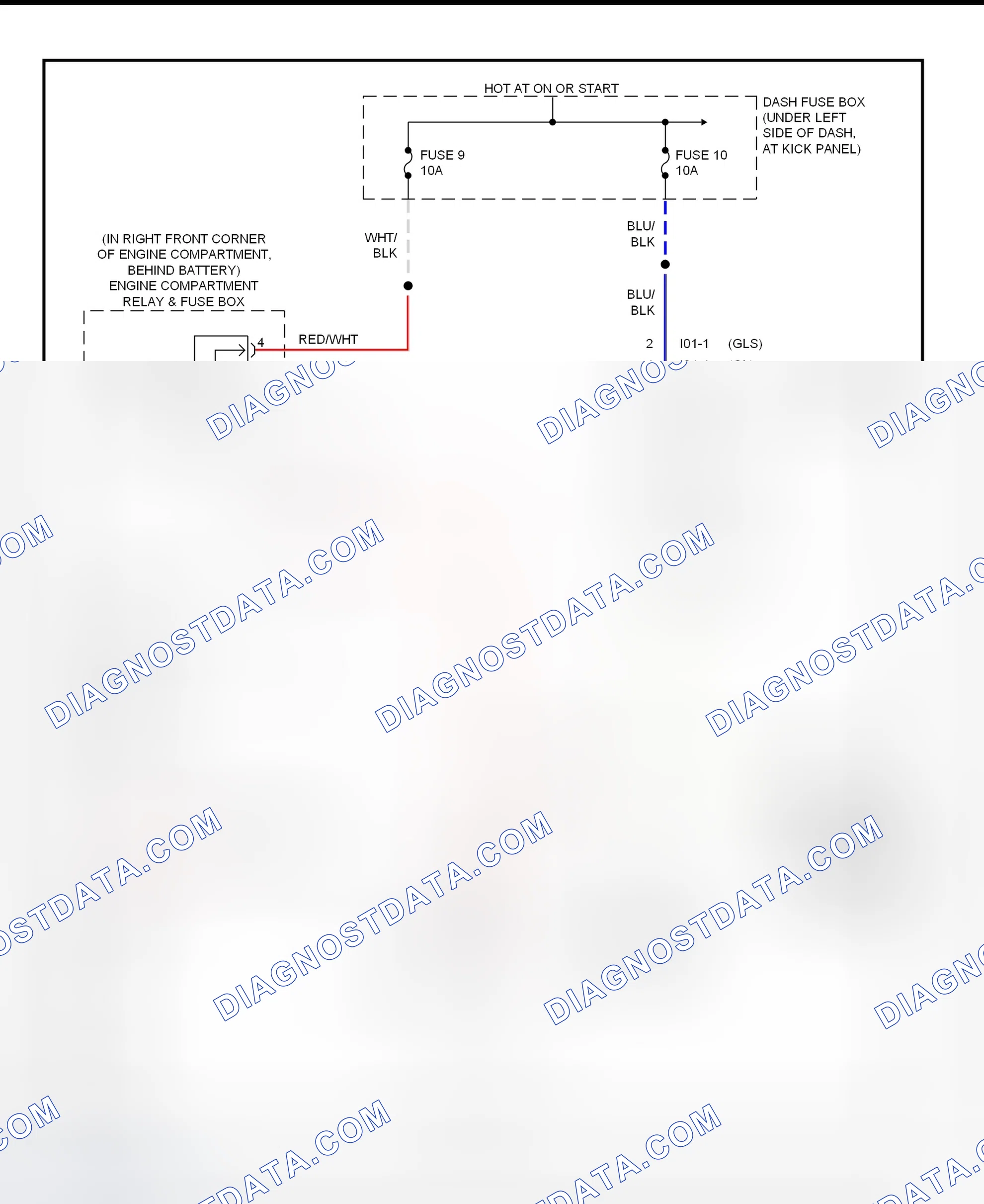 Scheme 2: Charging System Wiring Diagram (Elantra)