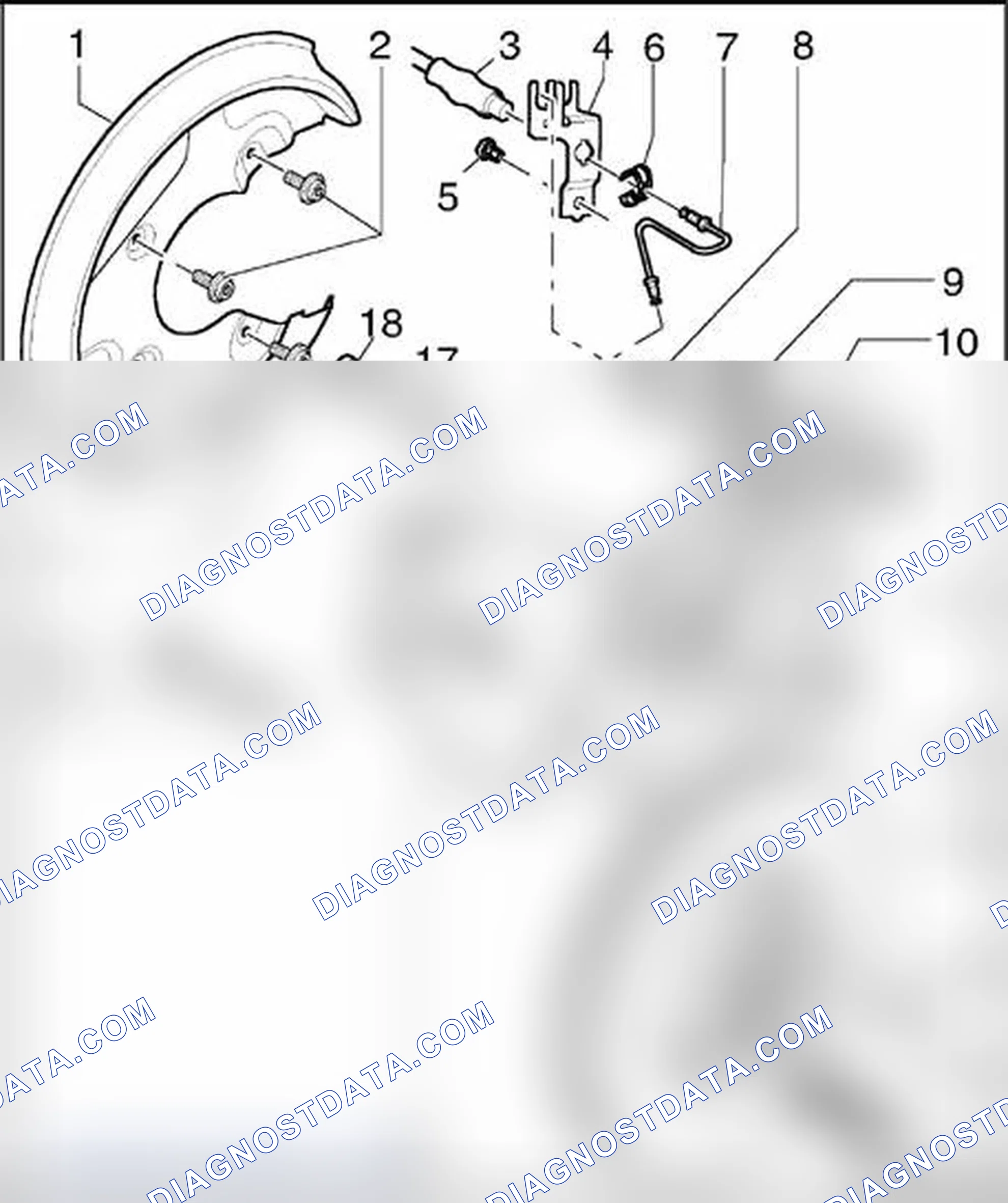 Scheme 53: Front brakes, servicing