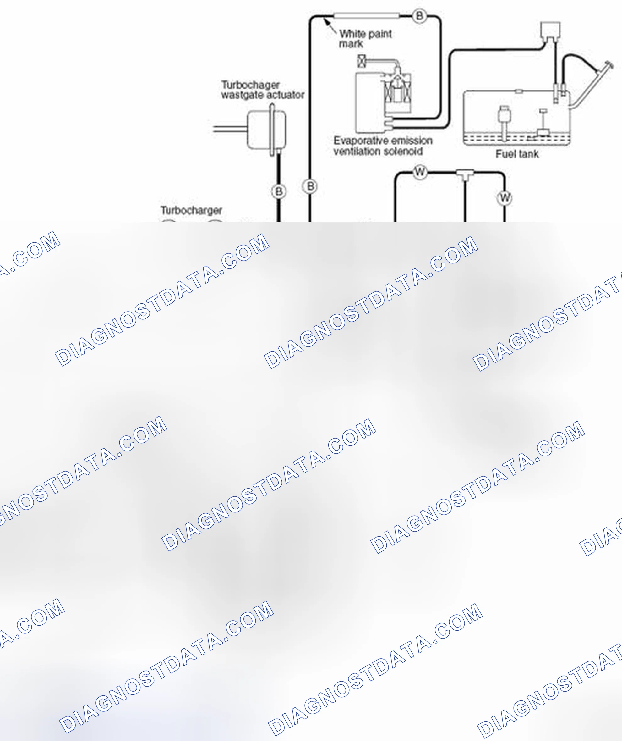 Scheme 14: VACUUM HOSE ROUTING